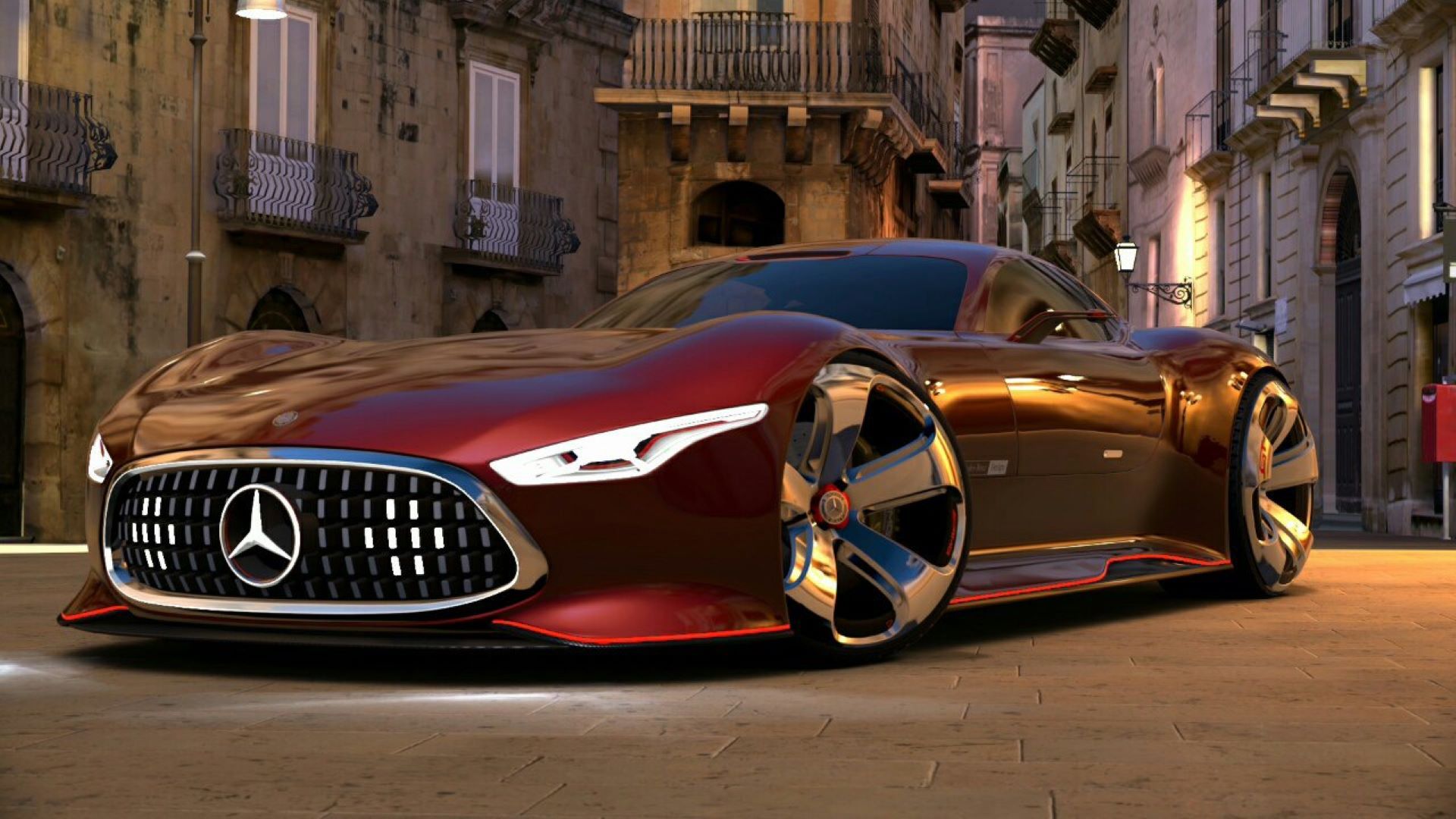 Free photo Mercedes-Benz AMG Vision Gran Turismo