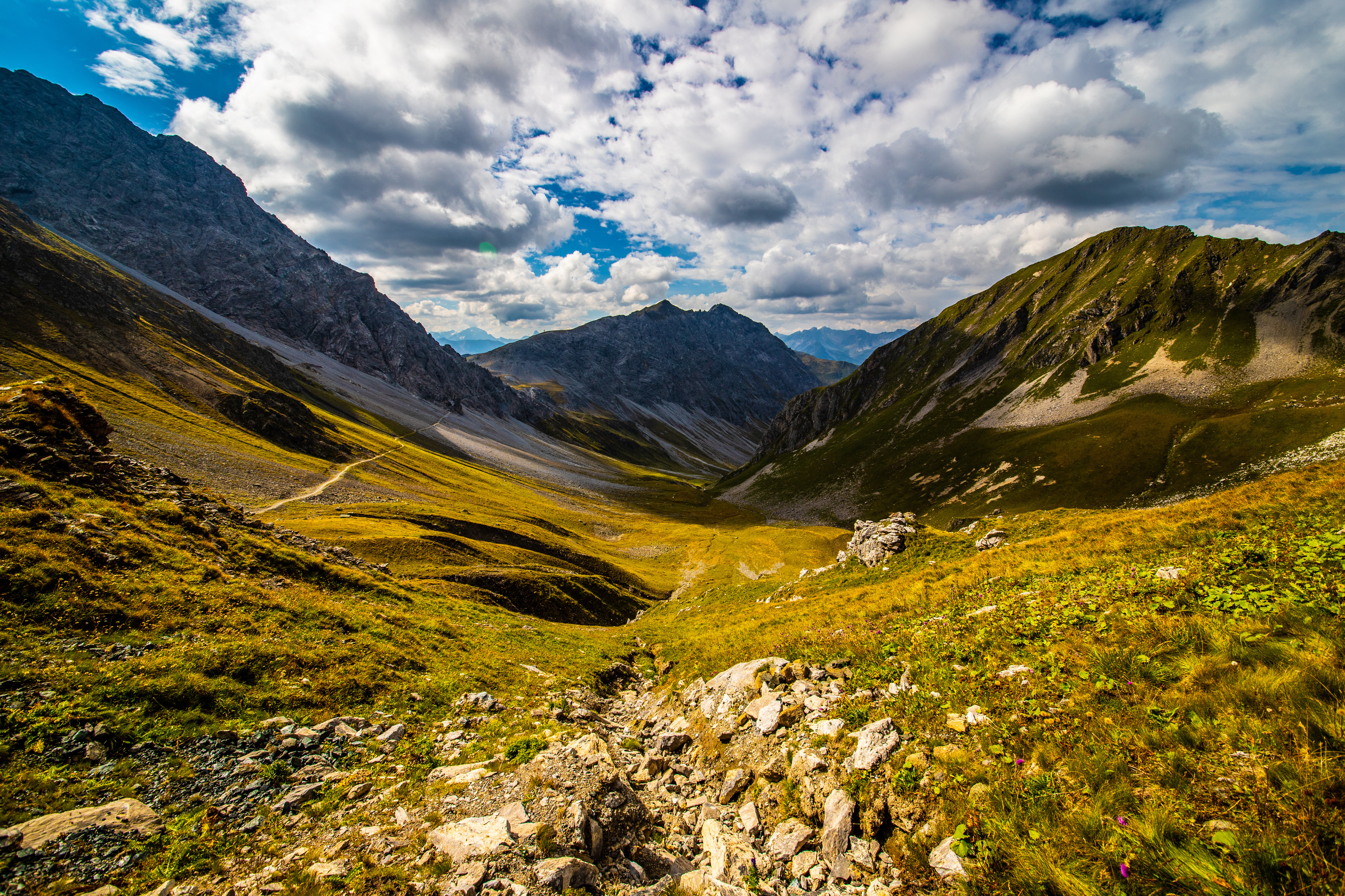 Wallpapers nature alps switzerland on the desktop