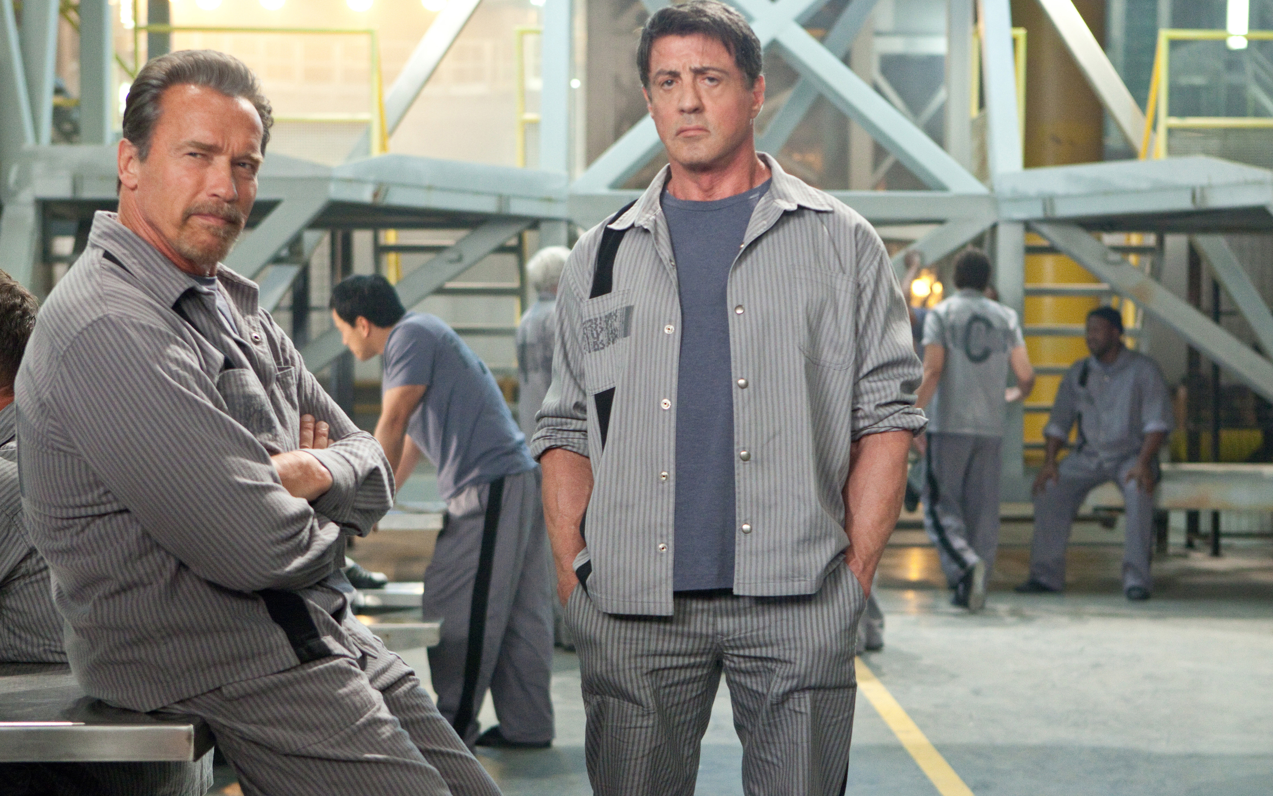 Wallpapers escape plan sylvestre stallone arnold Schwarzenegger on the desktop