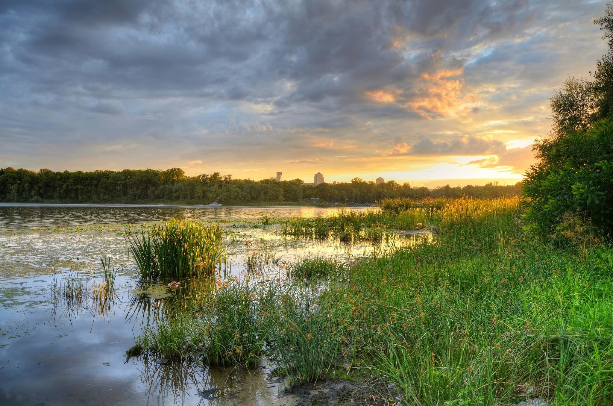 Wallpapers landscape creek river on the desktop