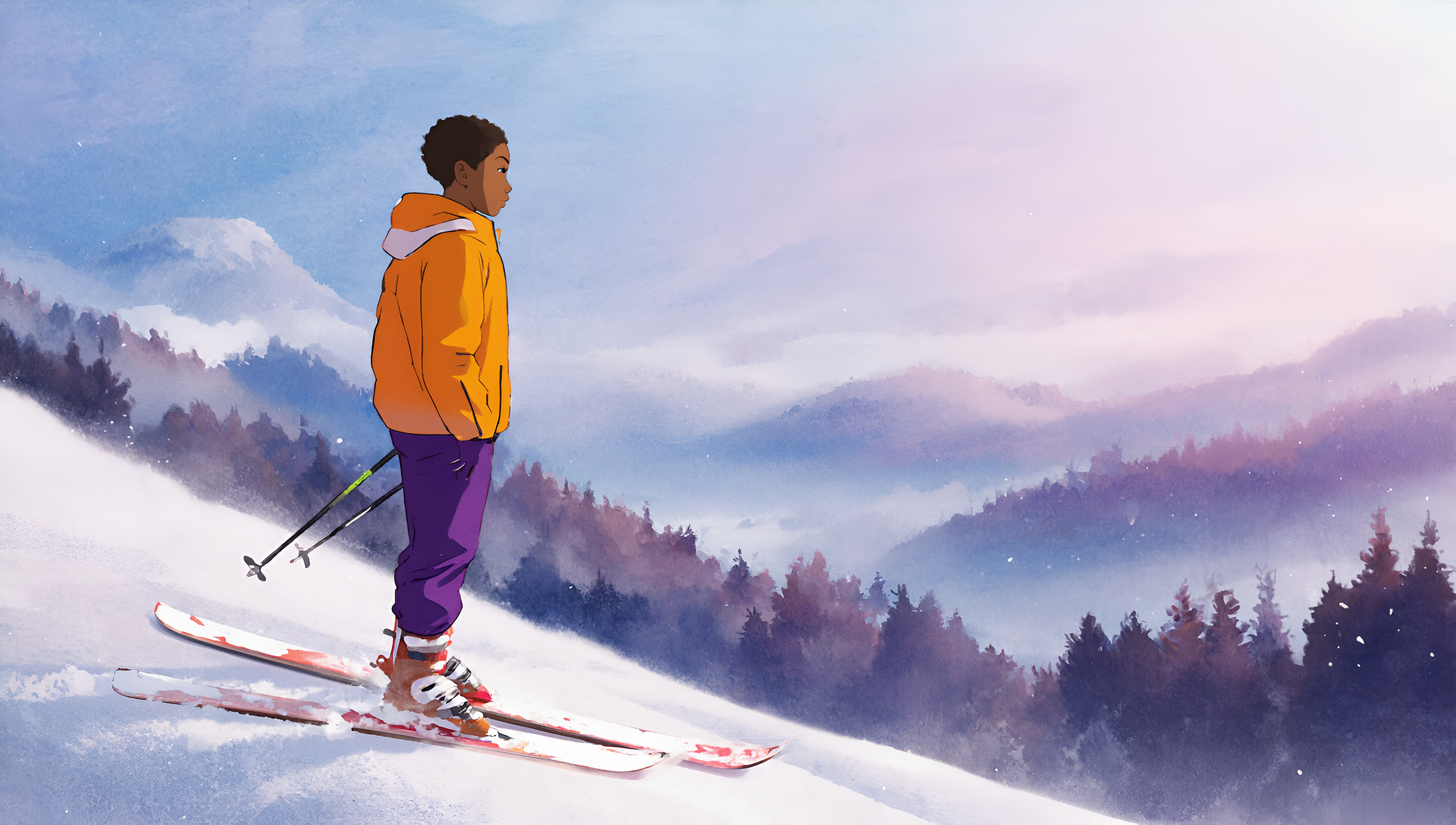 免费照片阿尔卑斯山的非洲人