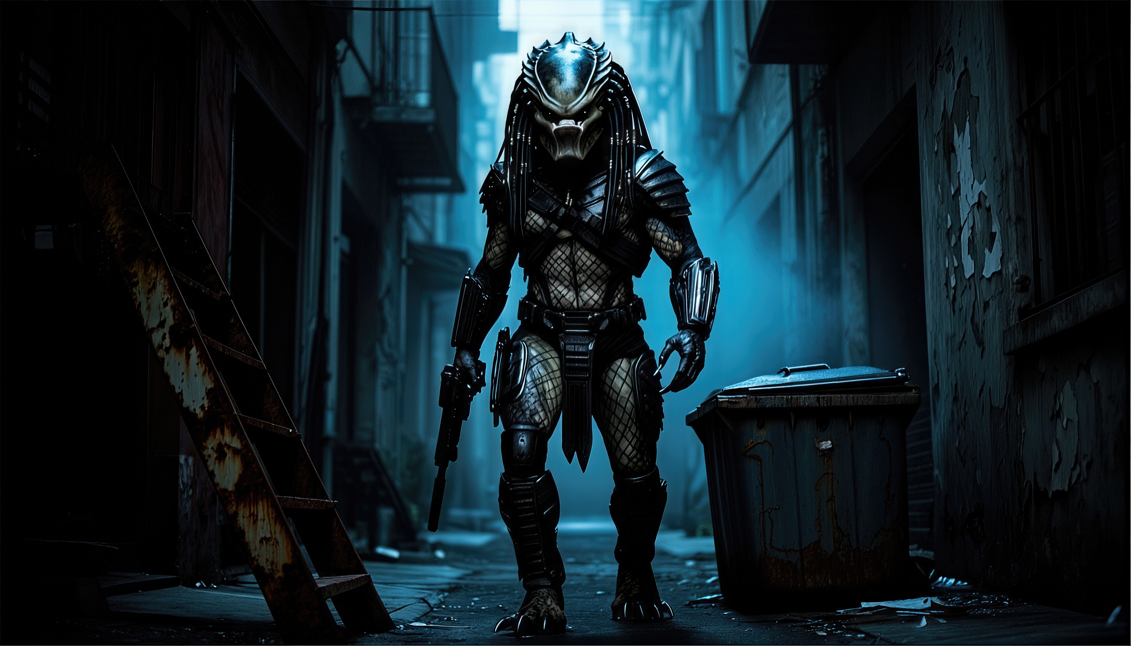 Wallpapers Predator alien armor on the desktop