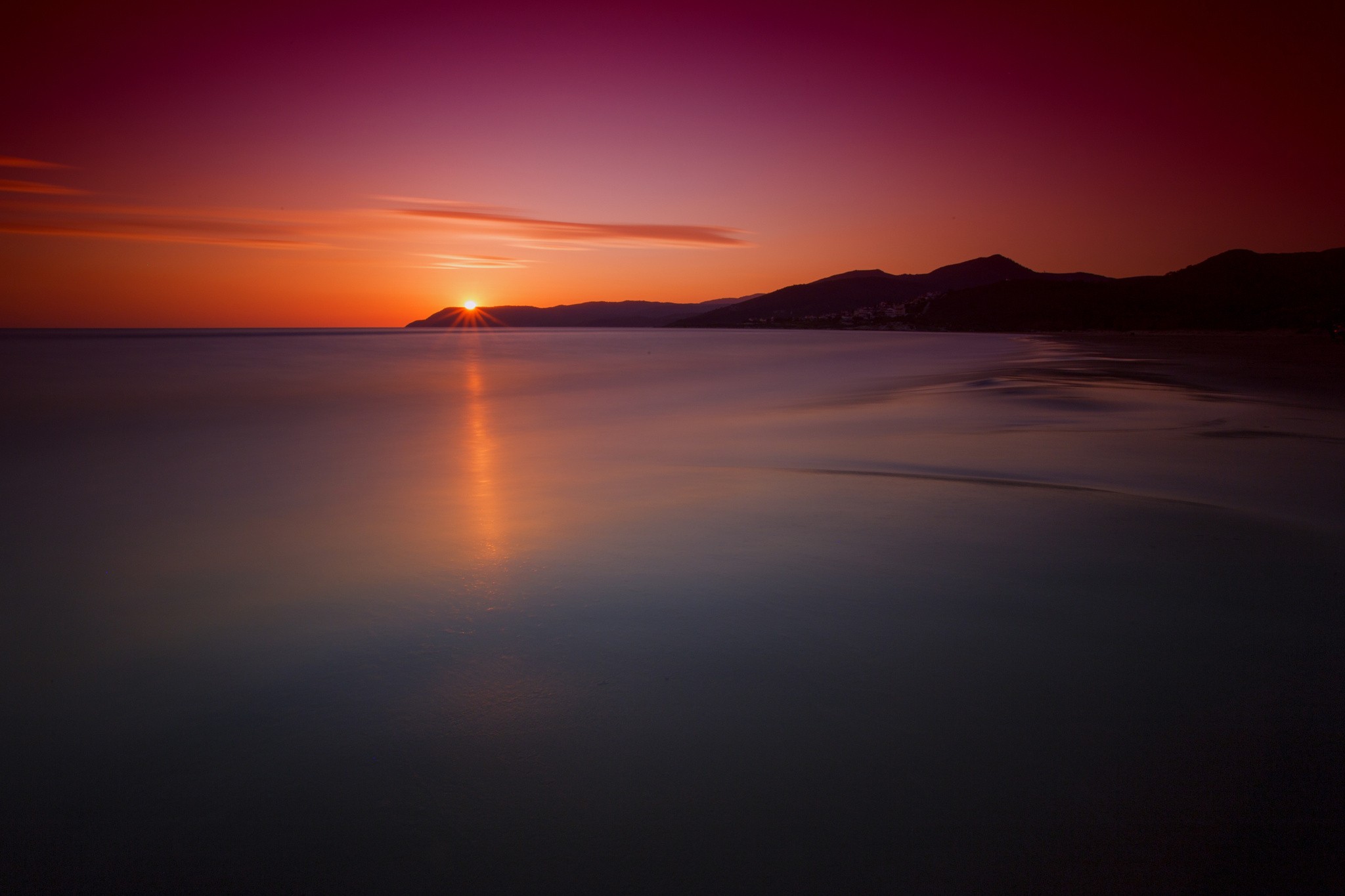 Бесплатное фото Эгейский закат