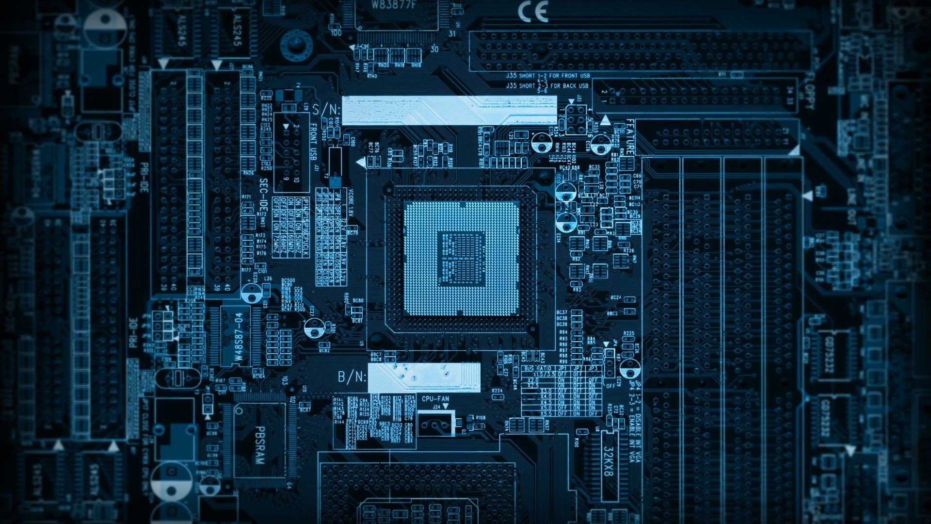 桌面上的壁纸壁纸 circuit boards 汽车