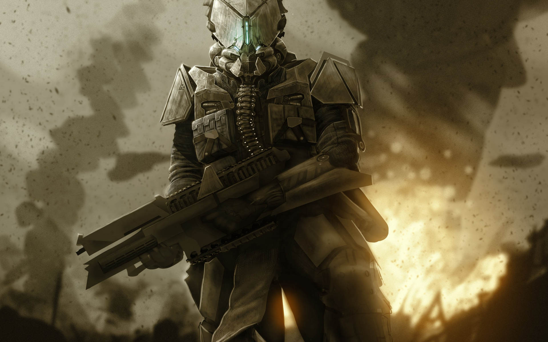 Wallpapers ammunition soldier warrior on the desktop