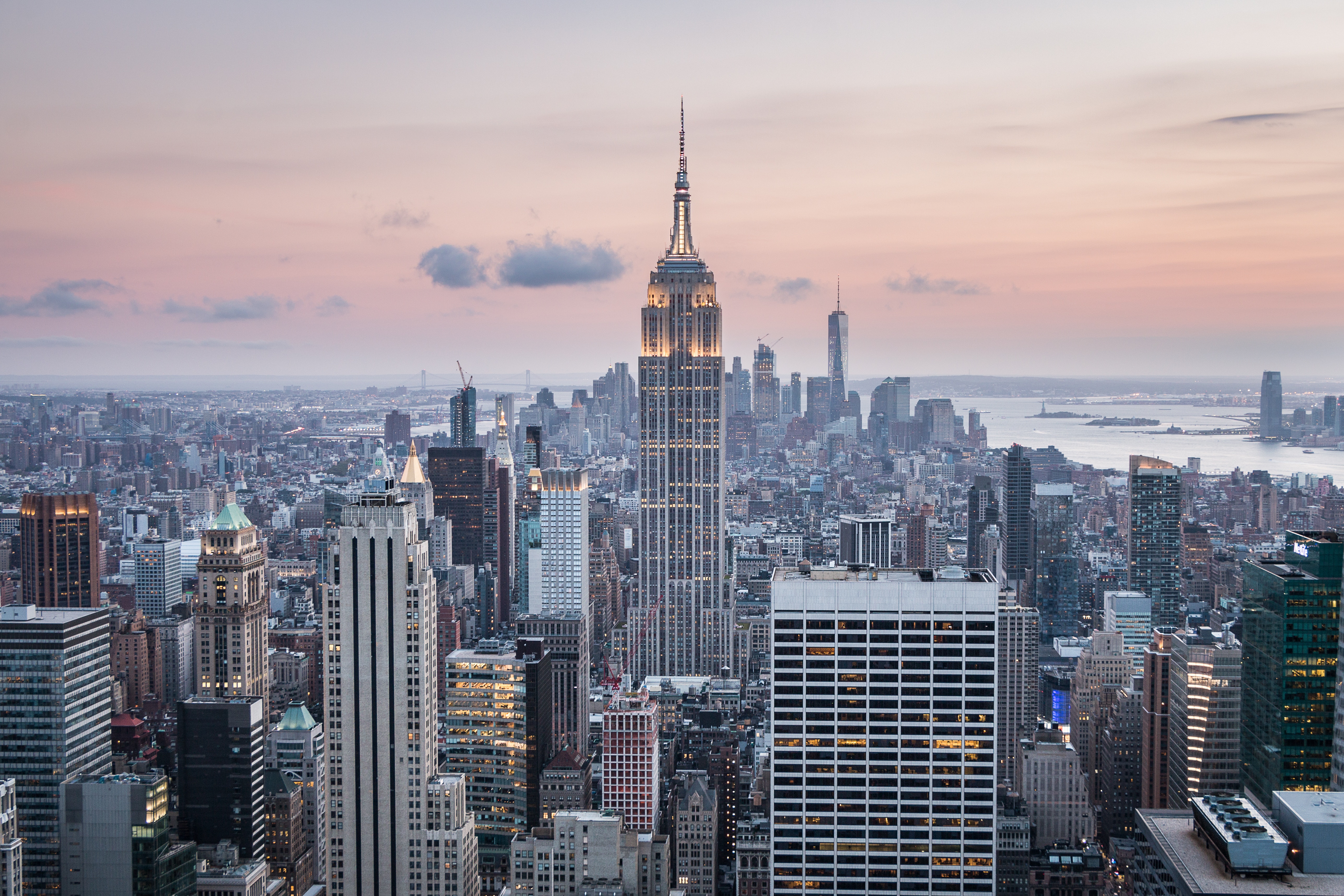 Wallpapers New York USA skyscrapers on the desktop