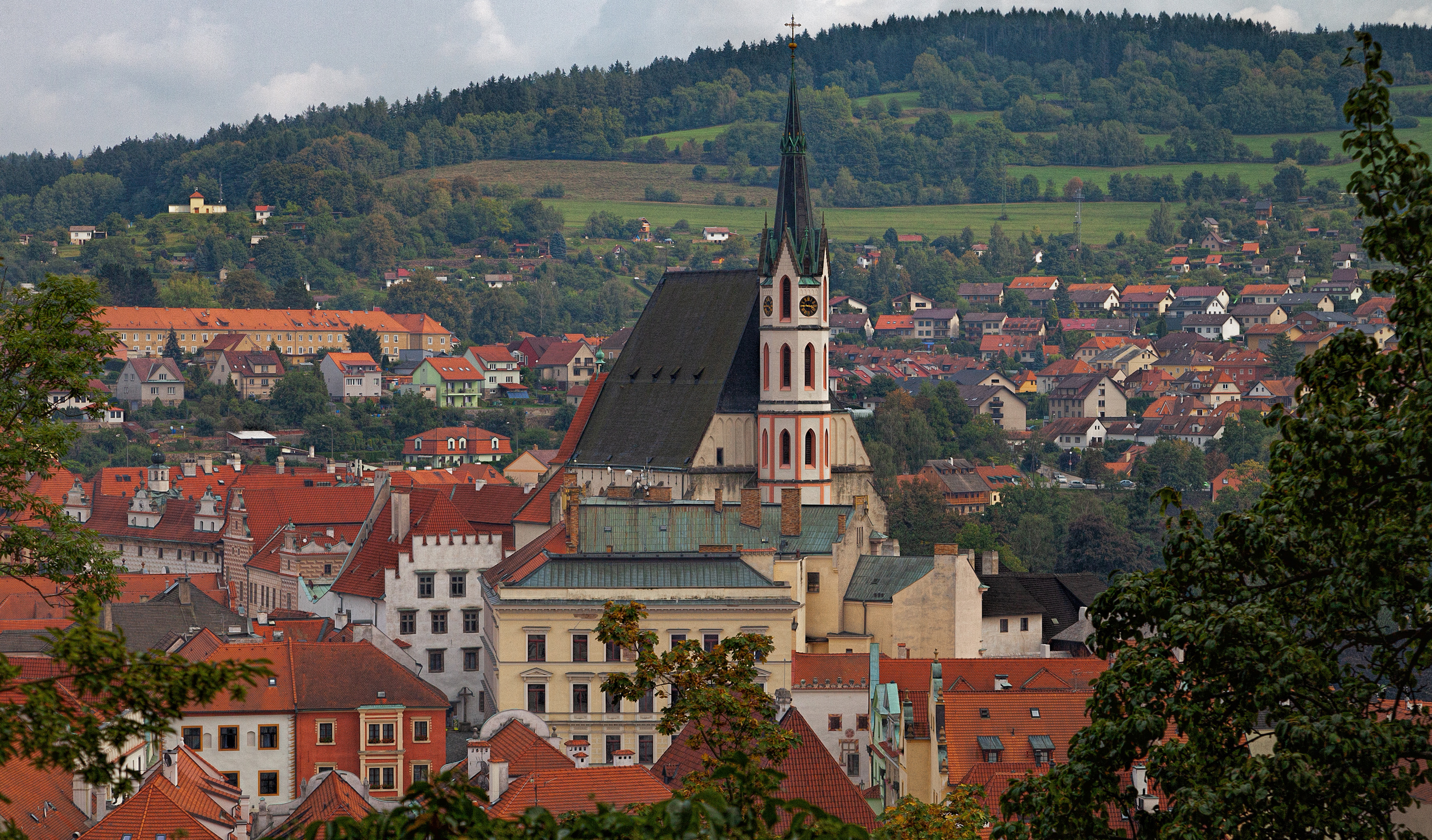 Wallpapers cities Czech Republic roof on the desktop