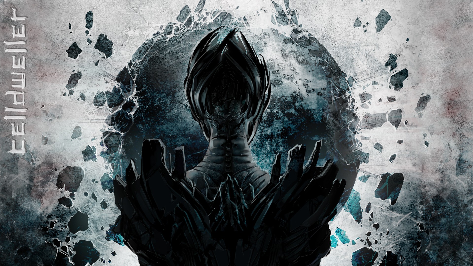 Обои чертеж иллюстрация планета на рабочий стол