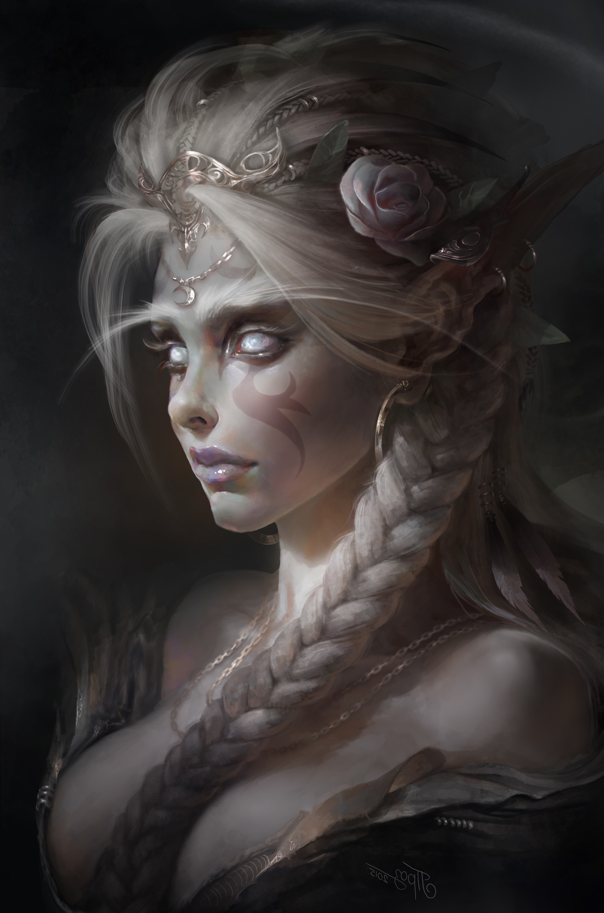 Wallpapers portrait fantasy art mythology on the desktop