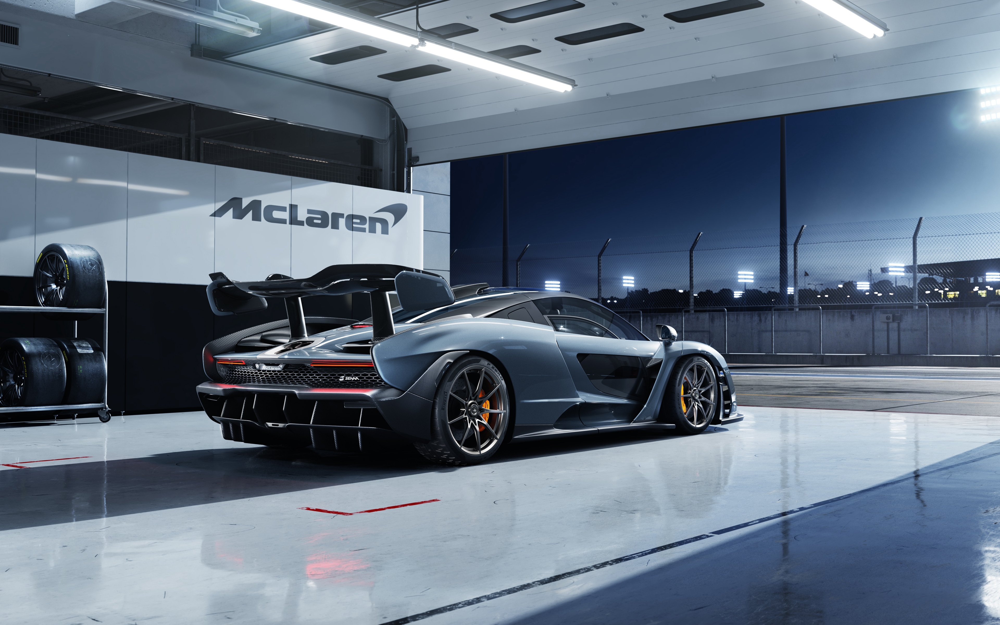 Обои Mclaren сенна боковой вид гиперкар на рабочий стол