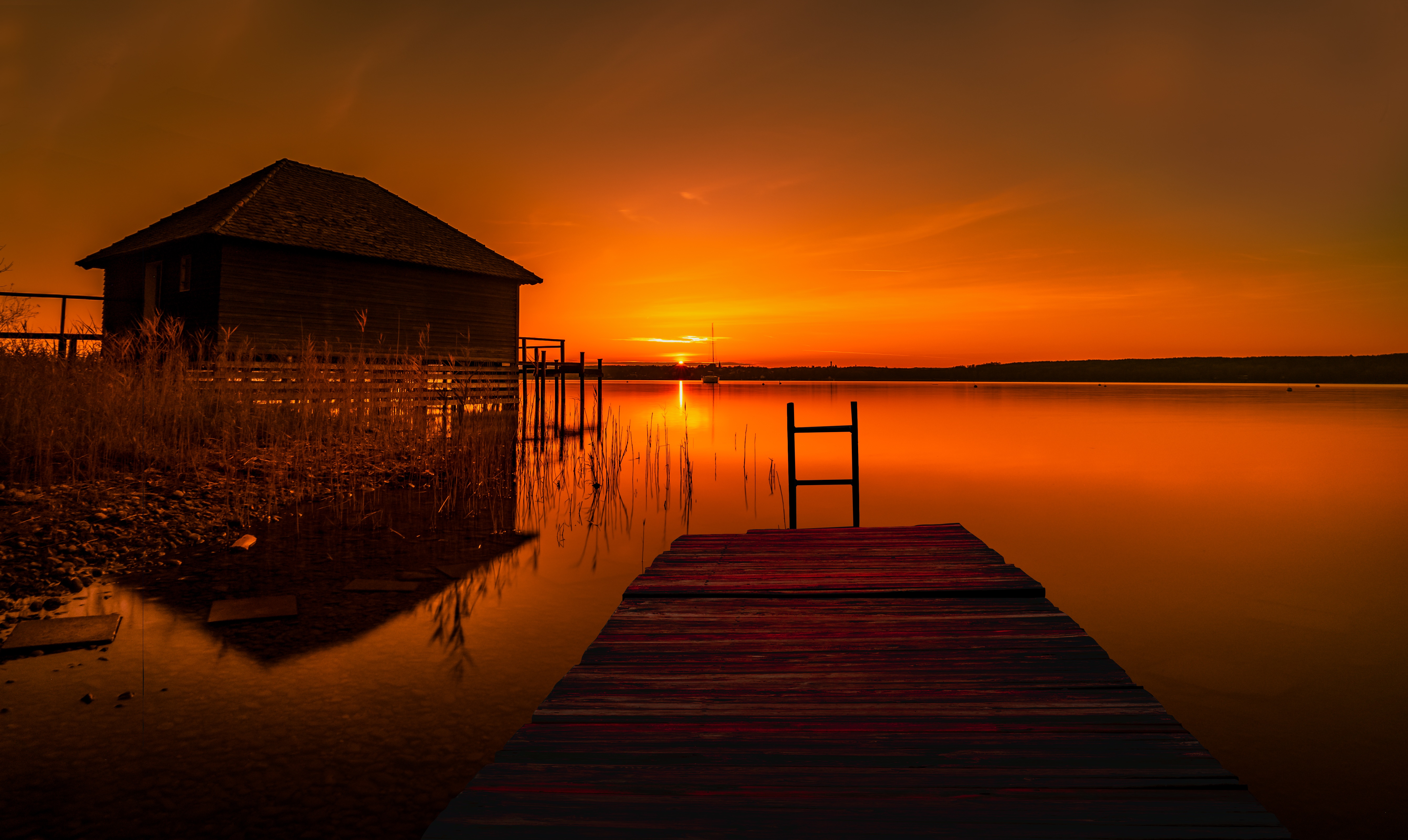 Night pier