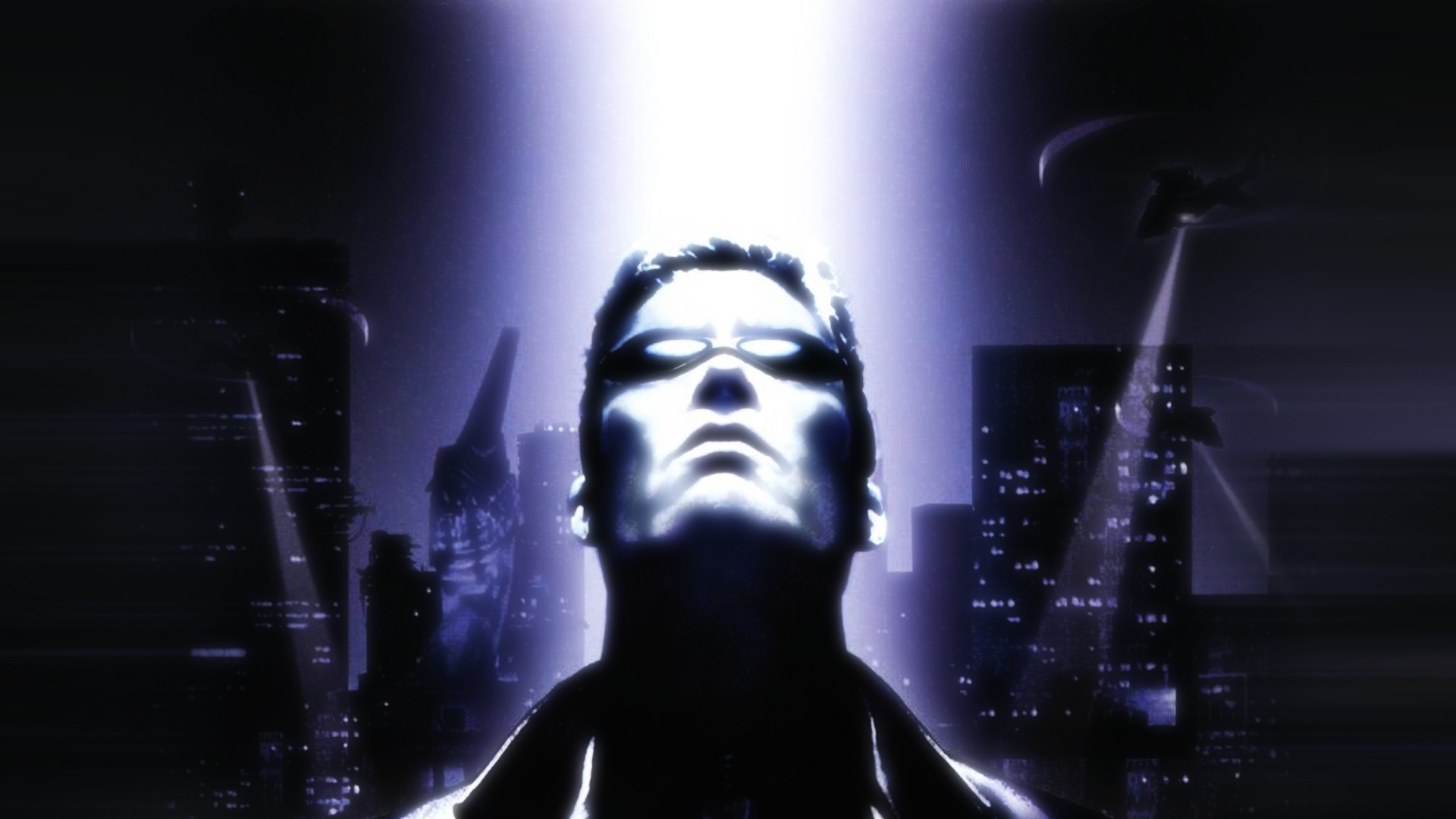 桌面上的壁纸赛博朋克 音乐艺术家 Deus Ex