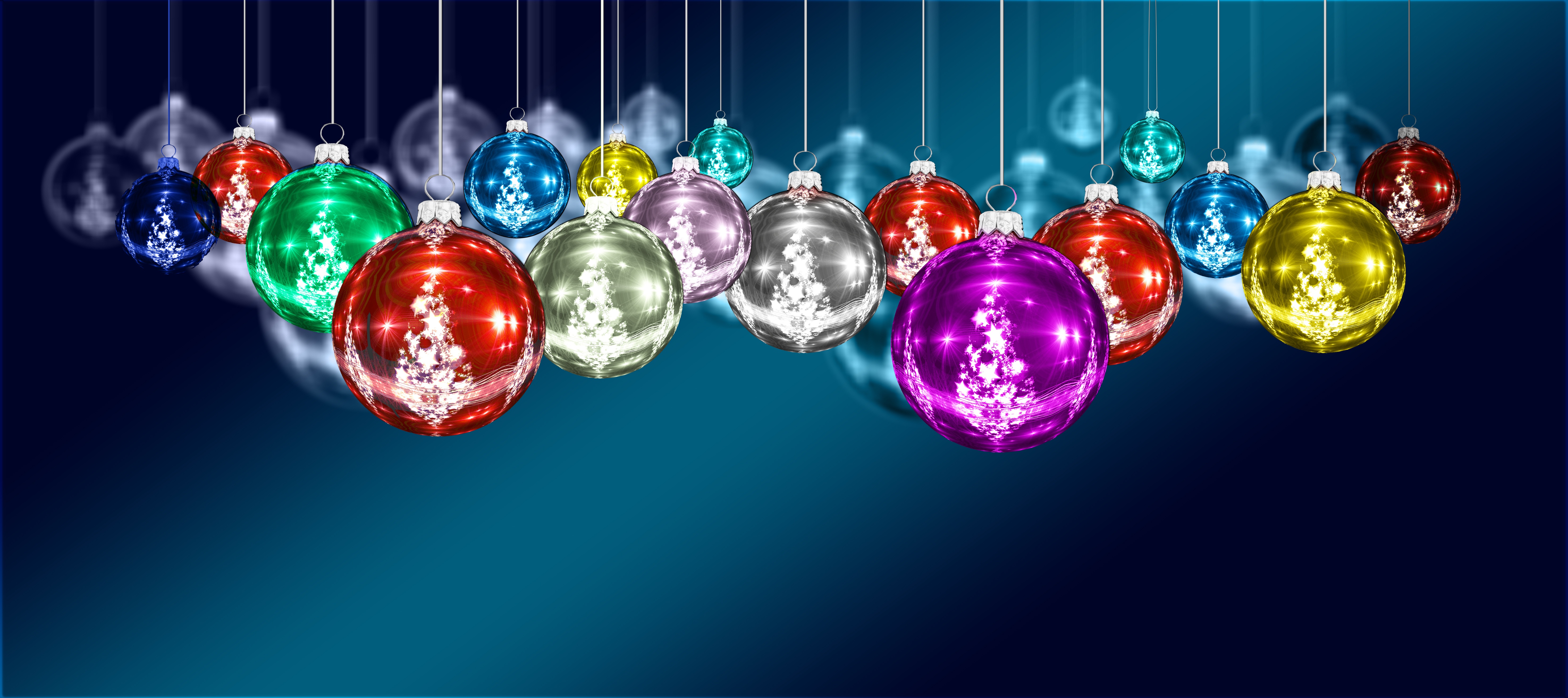 Wallpapers Christmas Wallpaper design elements on the desktop