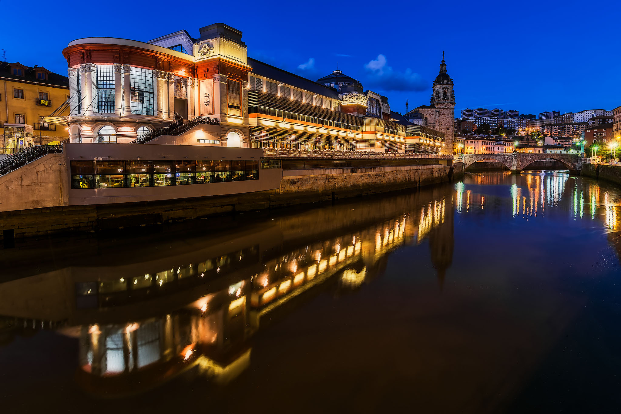 Wallpapers Bilbao Spain The Ribera Market on the desktop