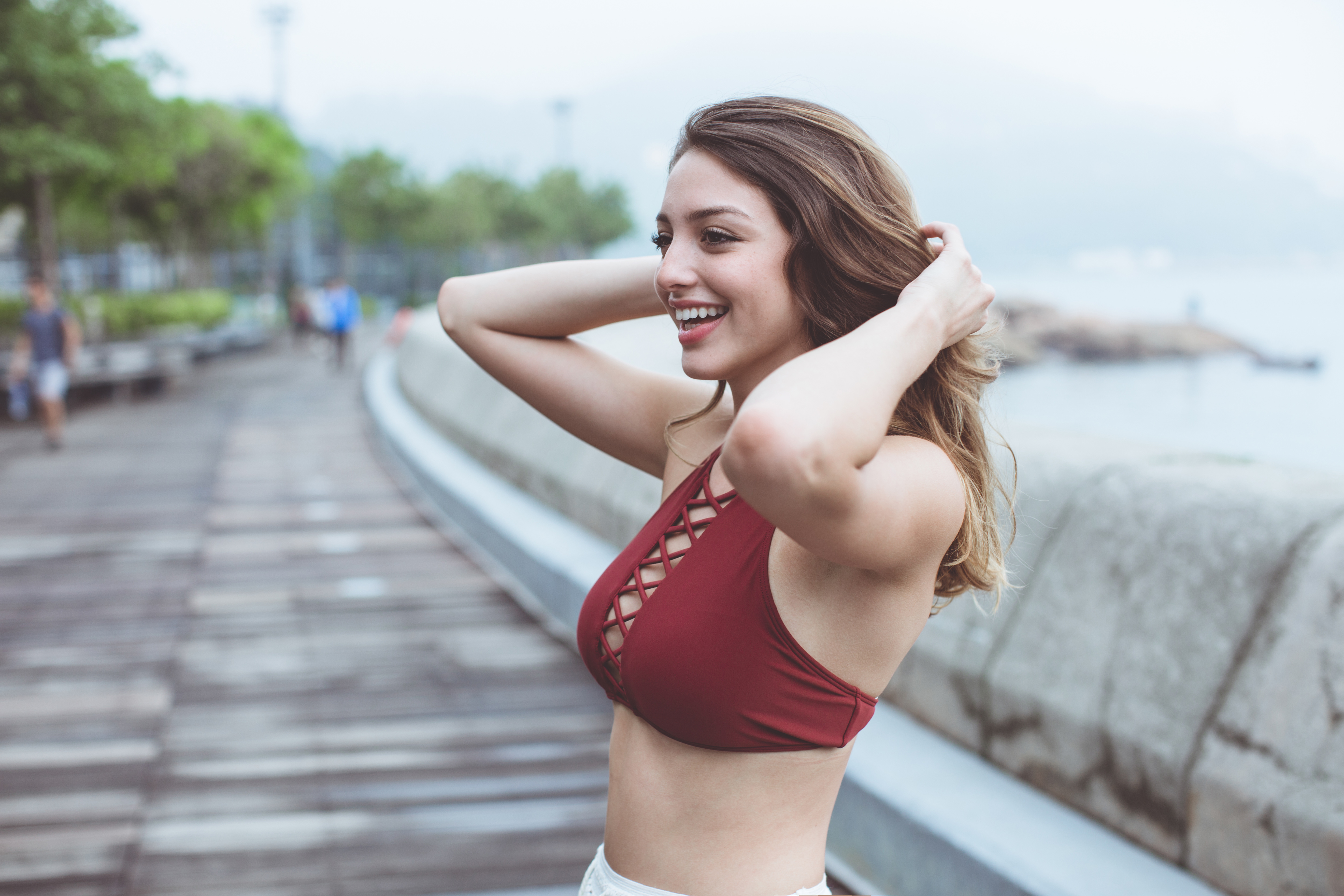 Wallpapers Celine Farach beautiful girl on the desktop