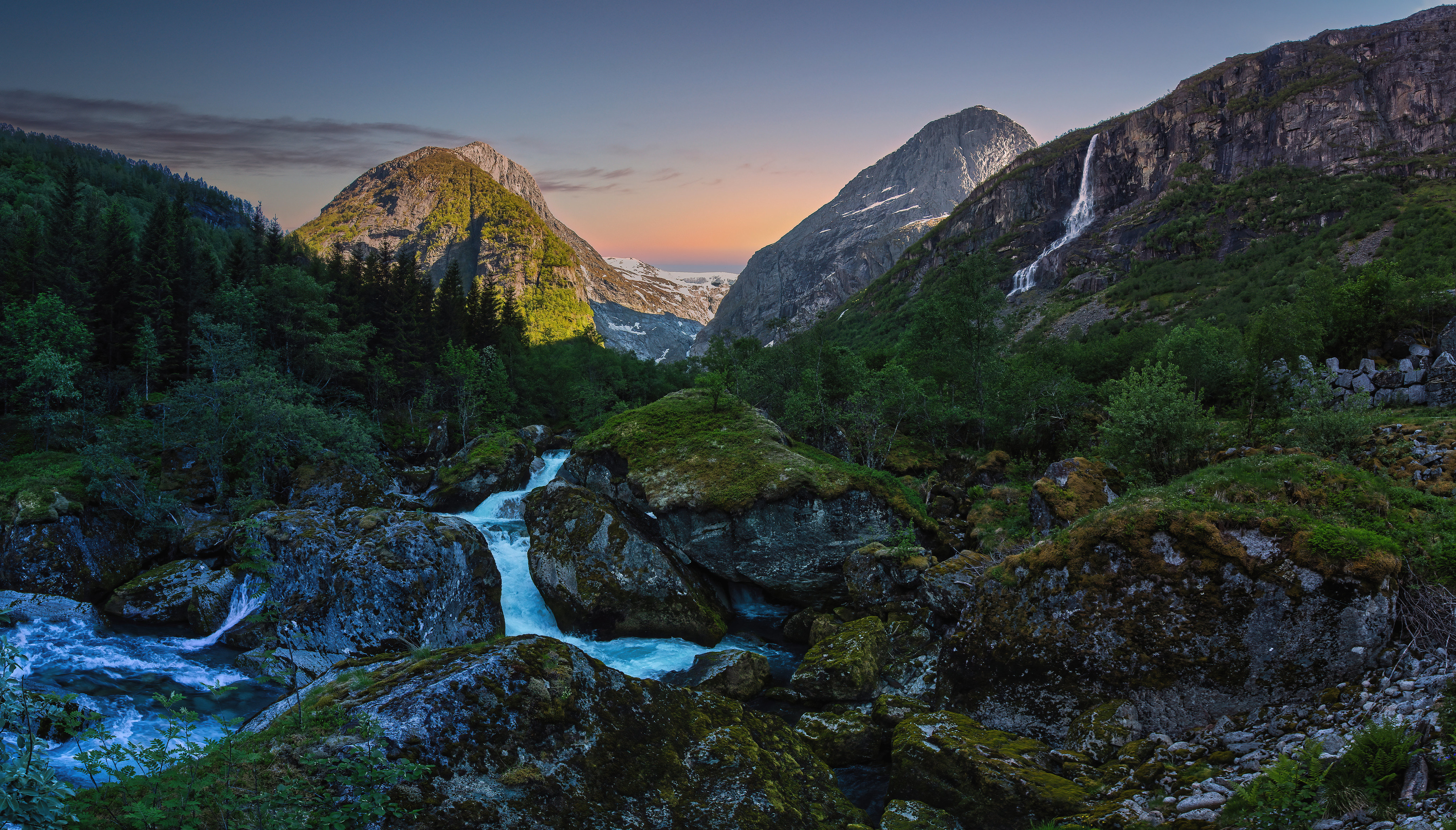 Wallpapers nature Norway creeks on the desktop