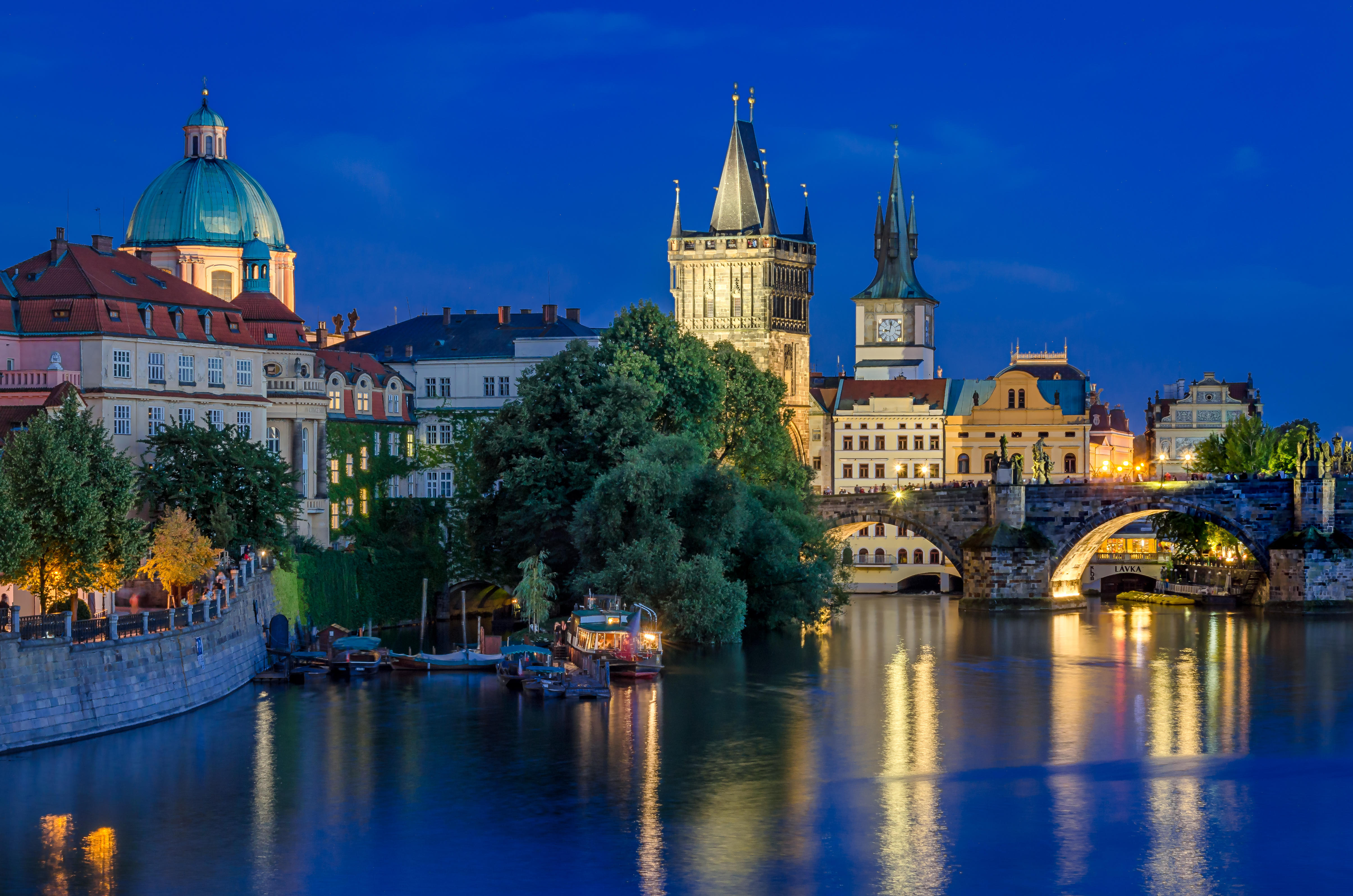 Wallpapers Czech Republic charles bridge bridge on the desktop