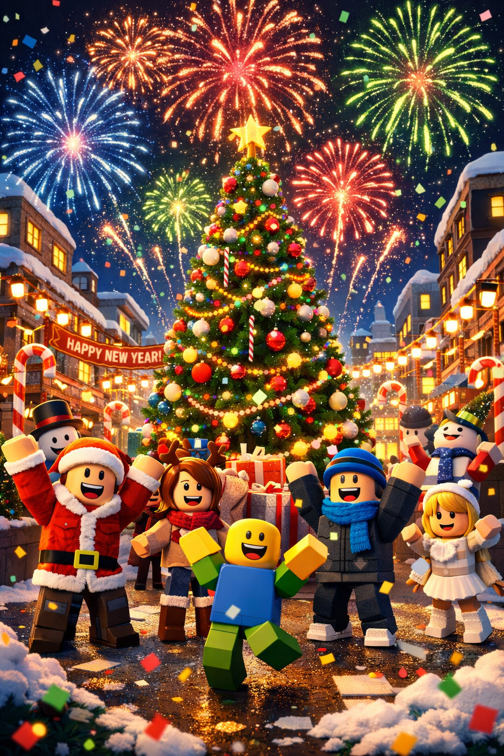 Бесплатная открытка Роблокс-открытка.