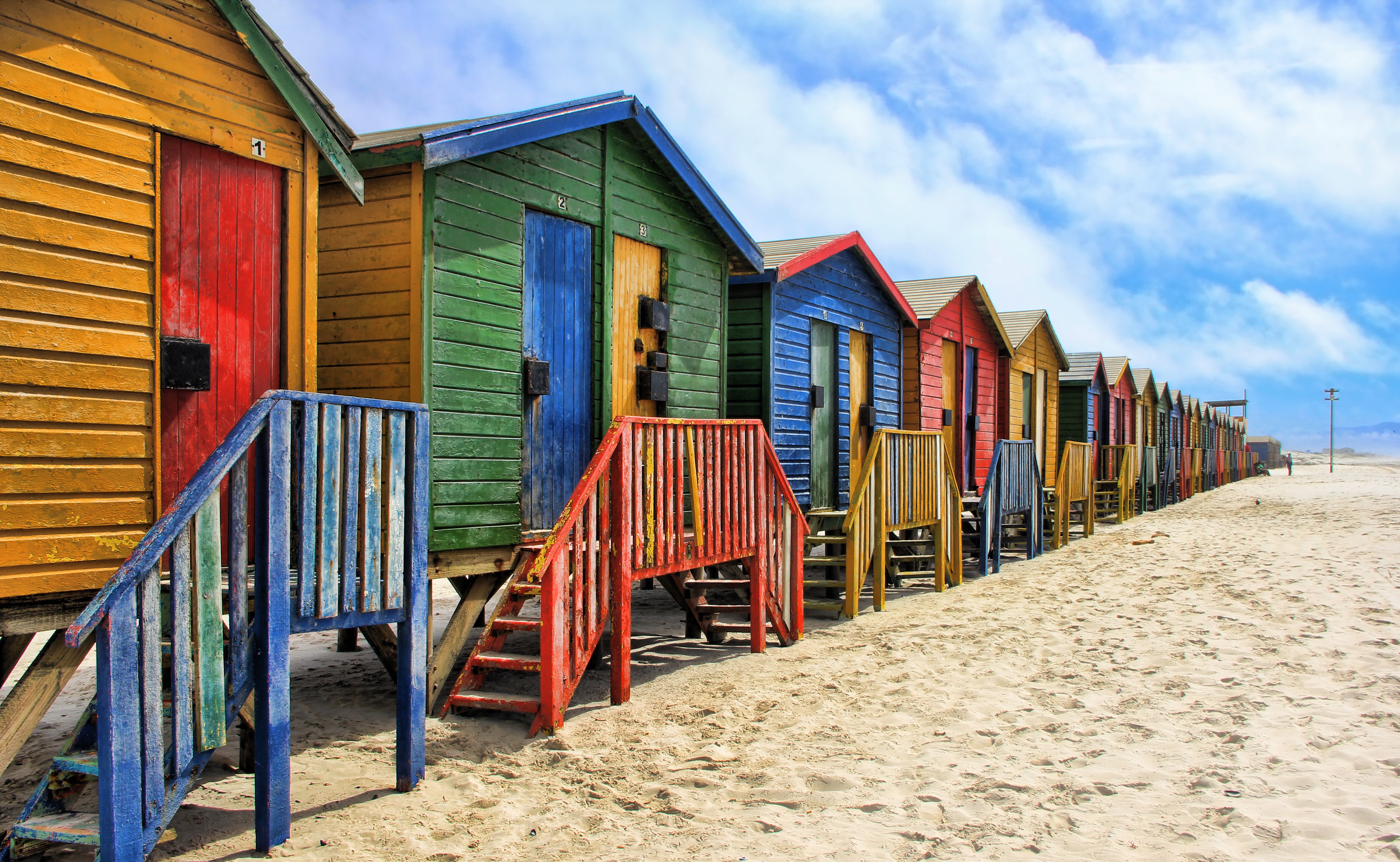 Wallpapers beach houses hut on the desktop