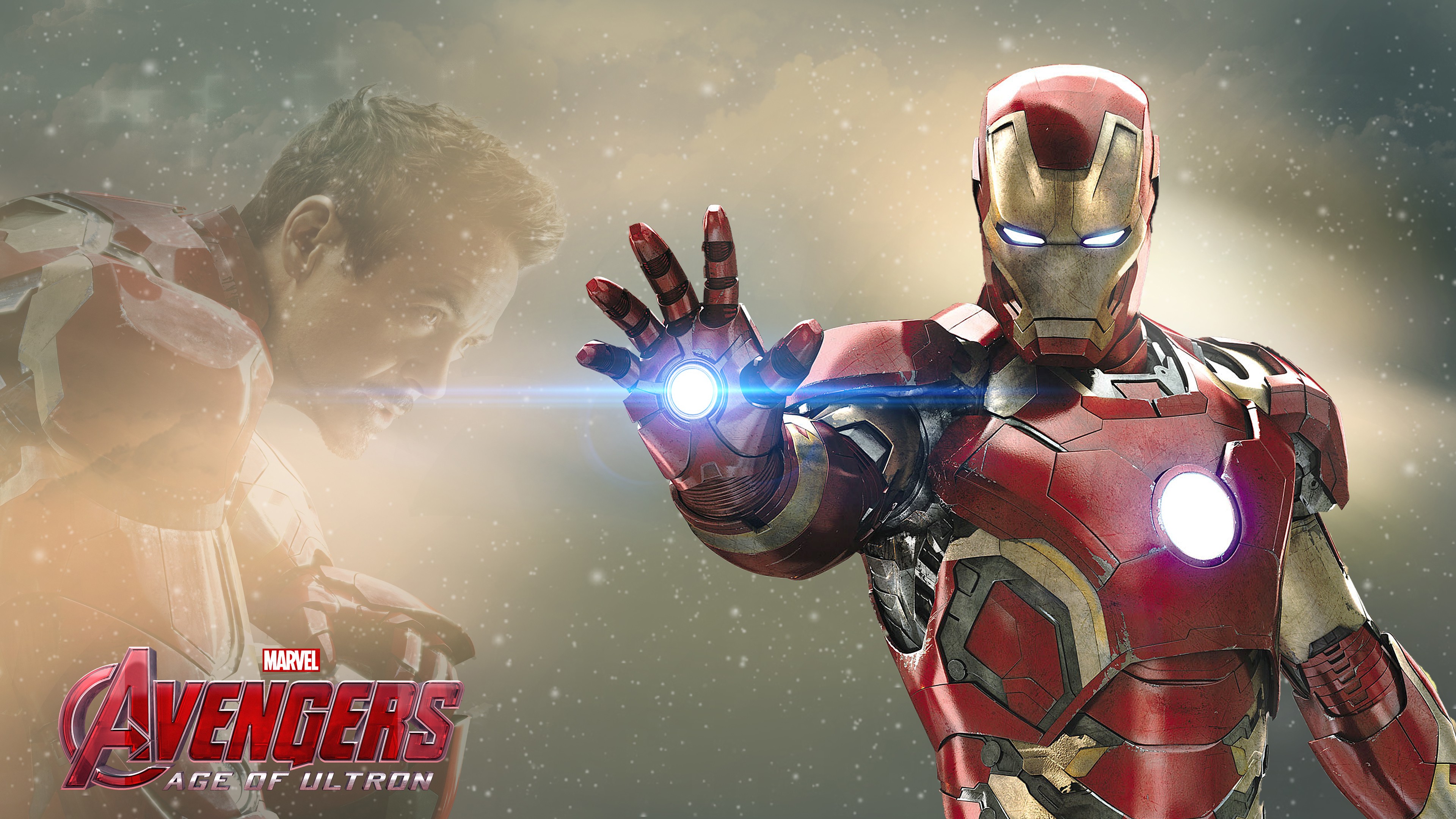 Wallpapers Iron Man Avengers movies on the desktop