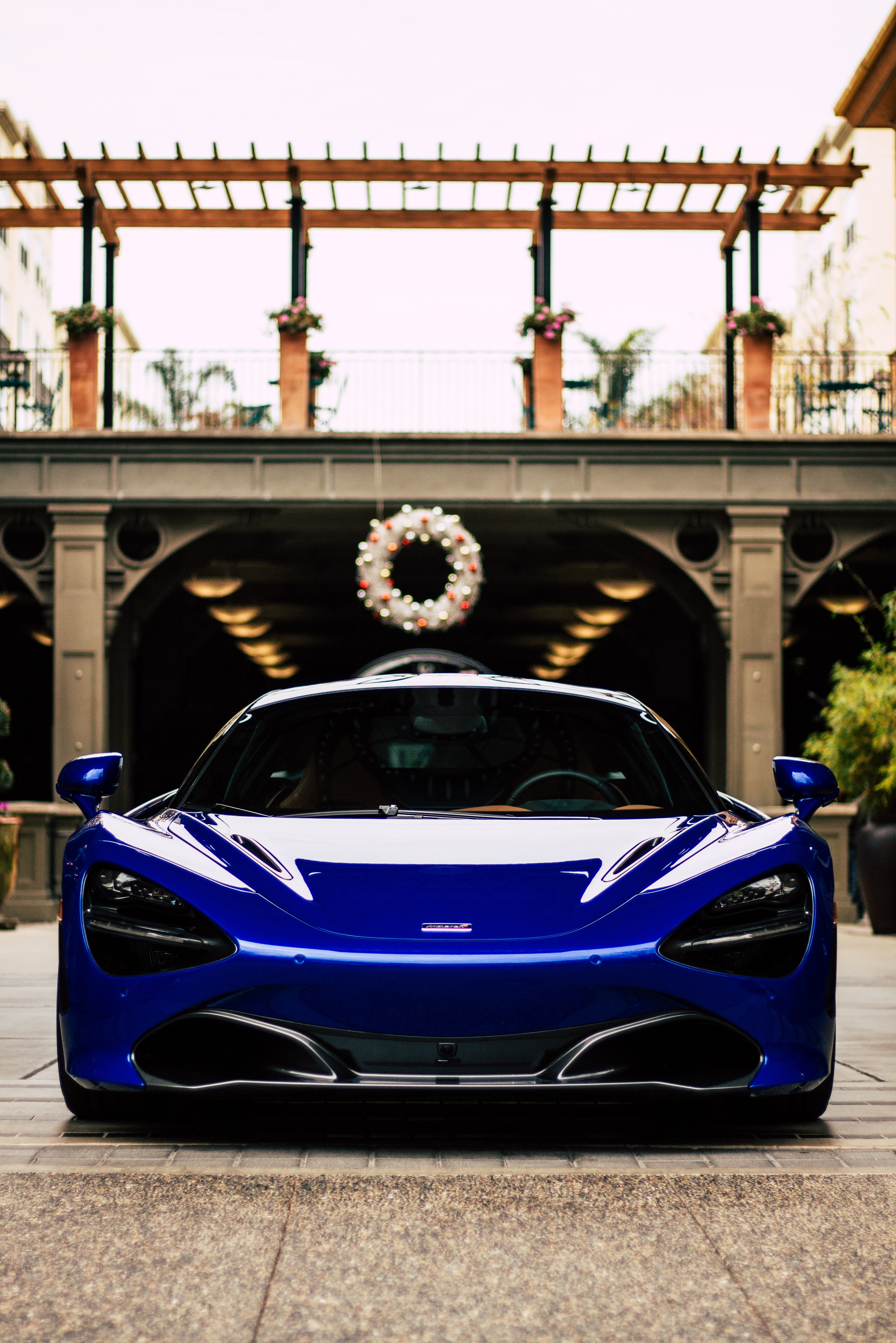 Wallpapers wallpaper mclaren supercar blue car on the desktop