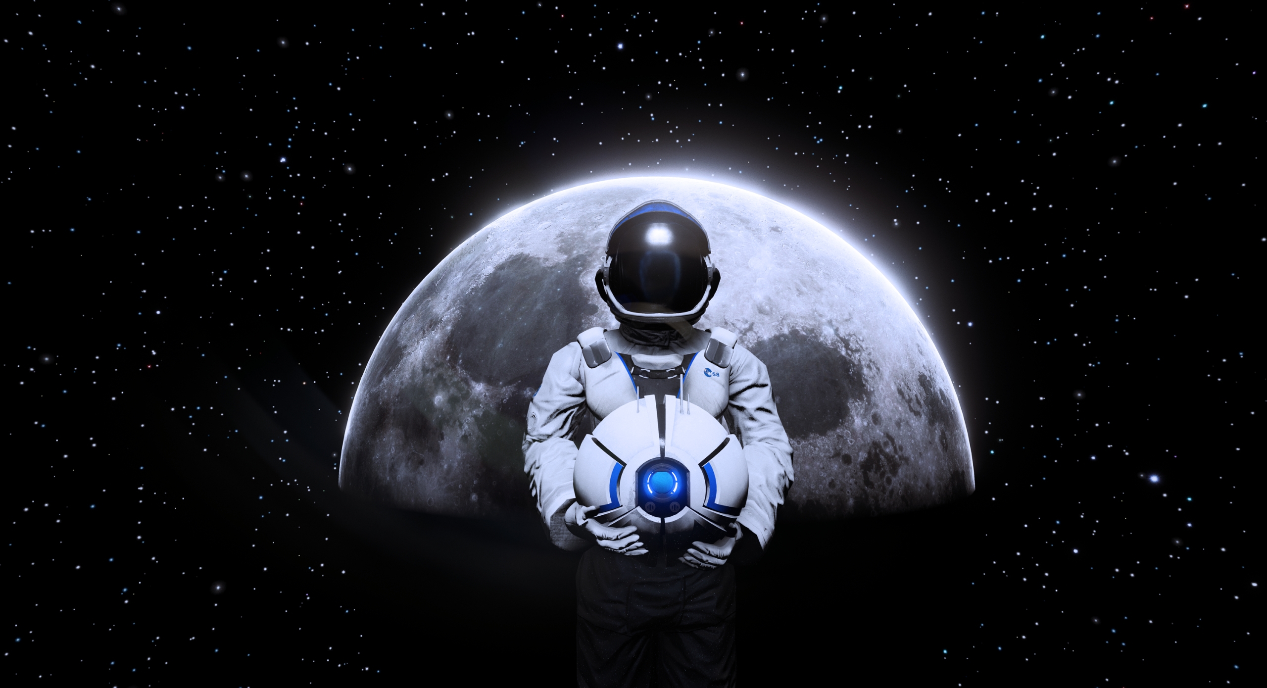 Wallpapers the 2018 Games games deliver us the moon on the desktop