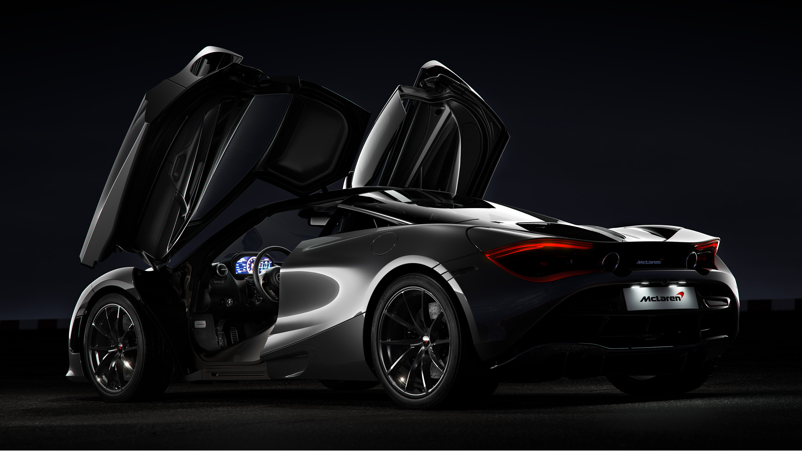 Обои художник Mclaren 720S автомобили 2018 года на рабочий стол