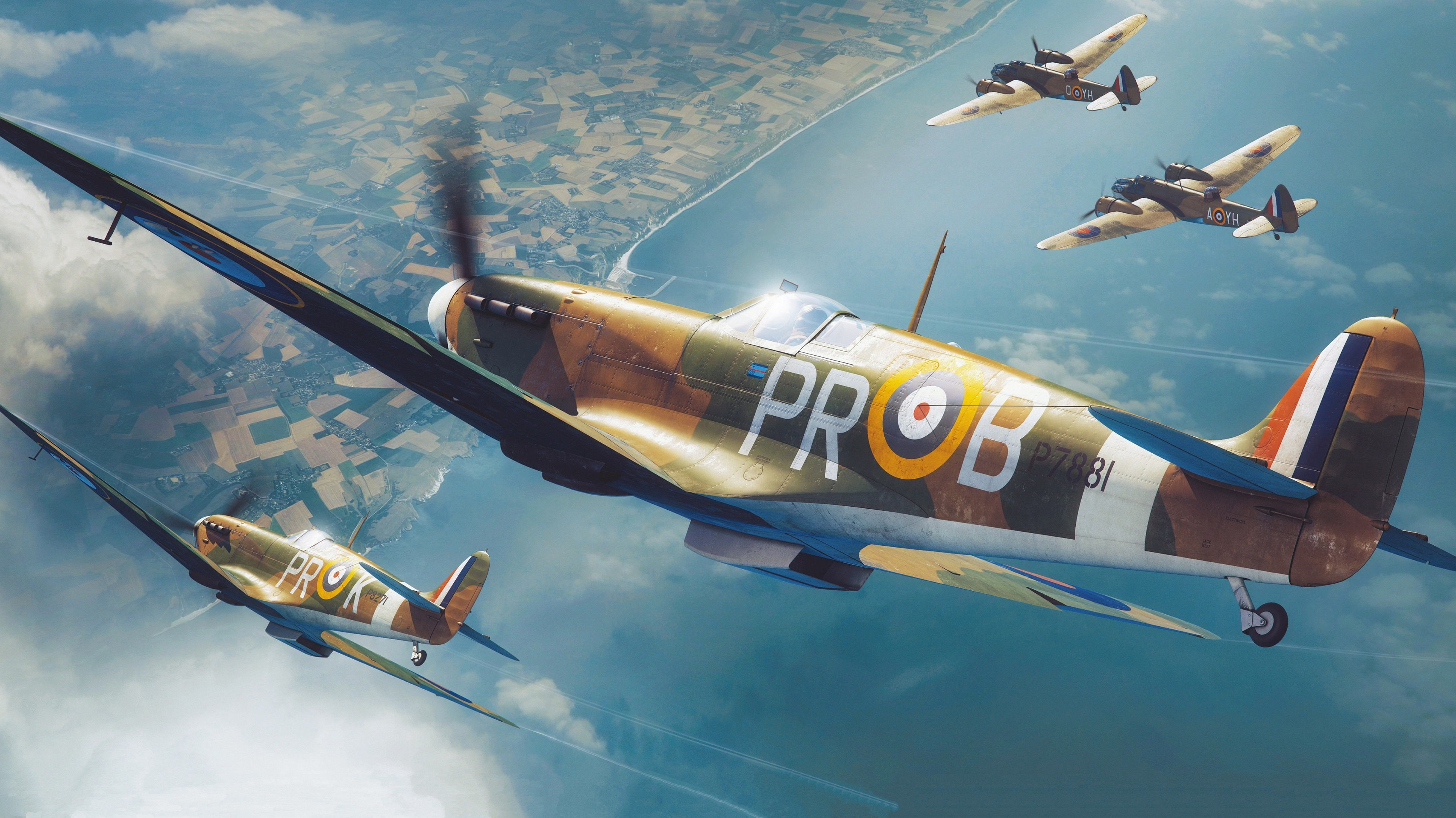 Supermarine Spitfire喷火战斗机