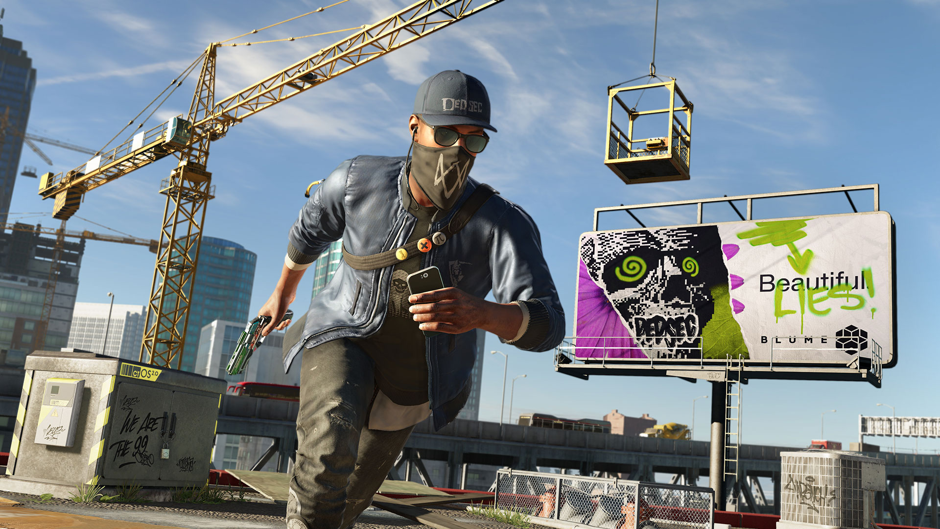 Обои Watch Dogs 2 игры 2016 года игры для Xbox на рабочий стол