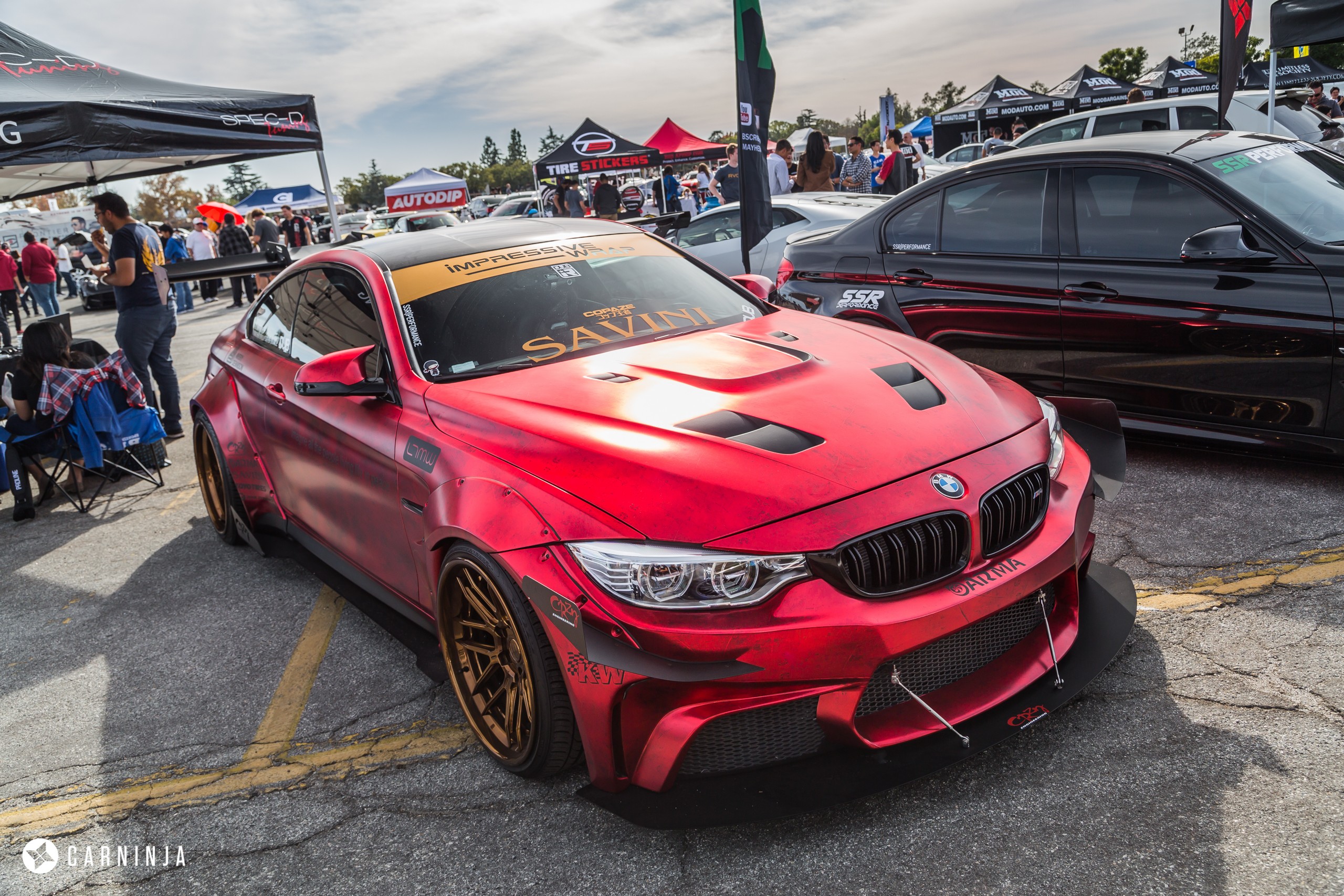 Wallpapers carninja BMW M4 red bmw on the desktop