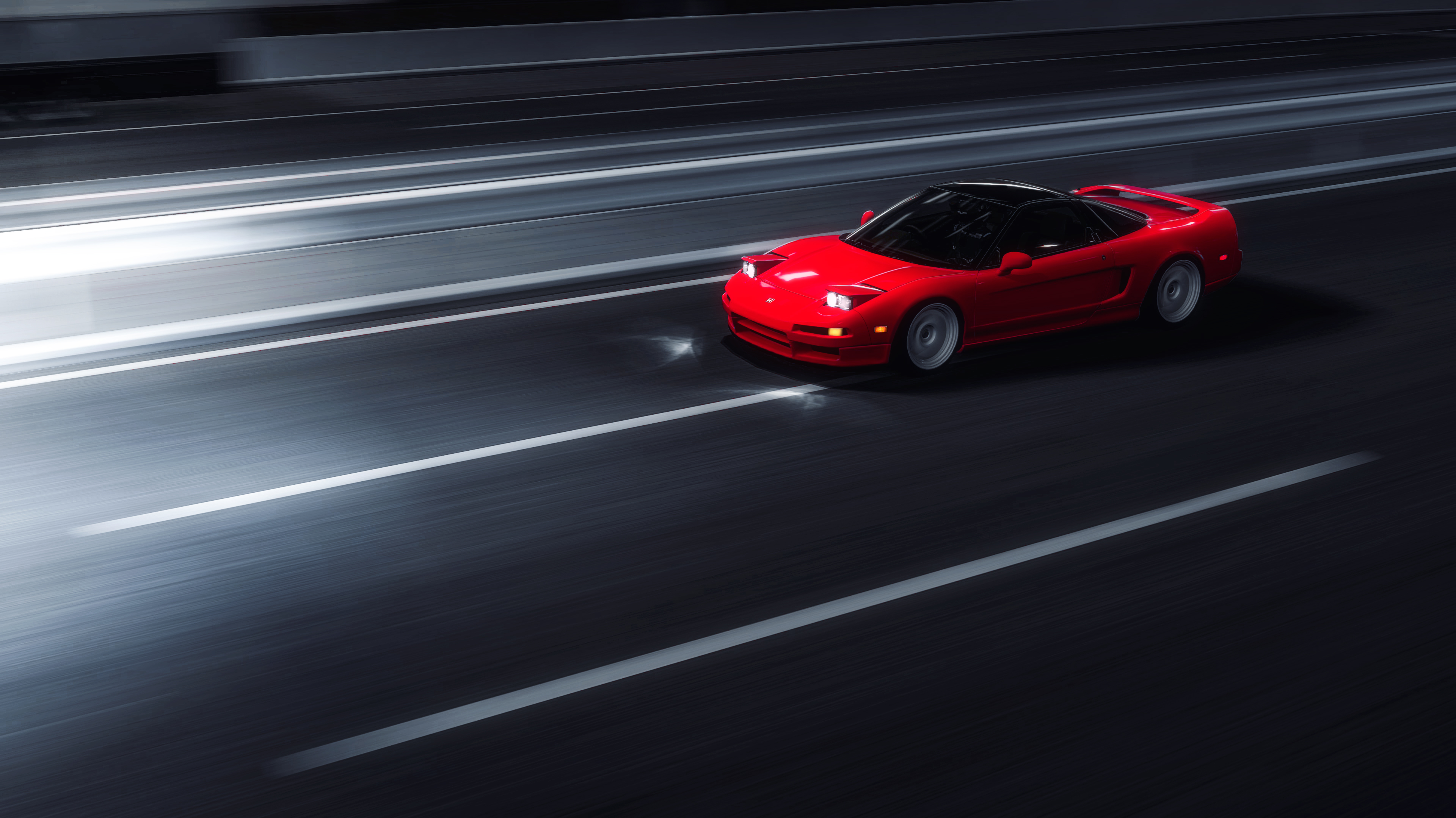 Free photo Honda NSX in red