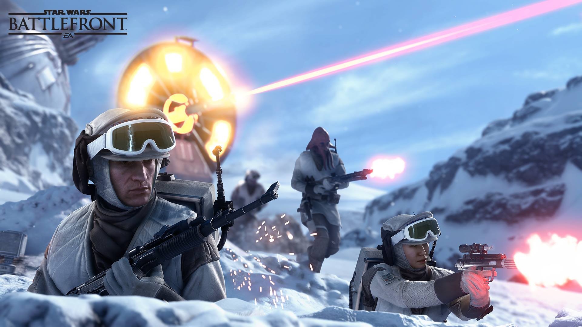 Скриншот из видеоигры Star Wars Battlefront
