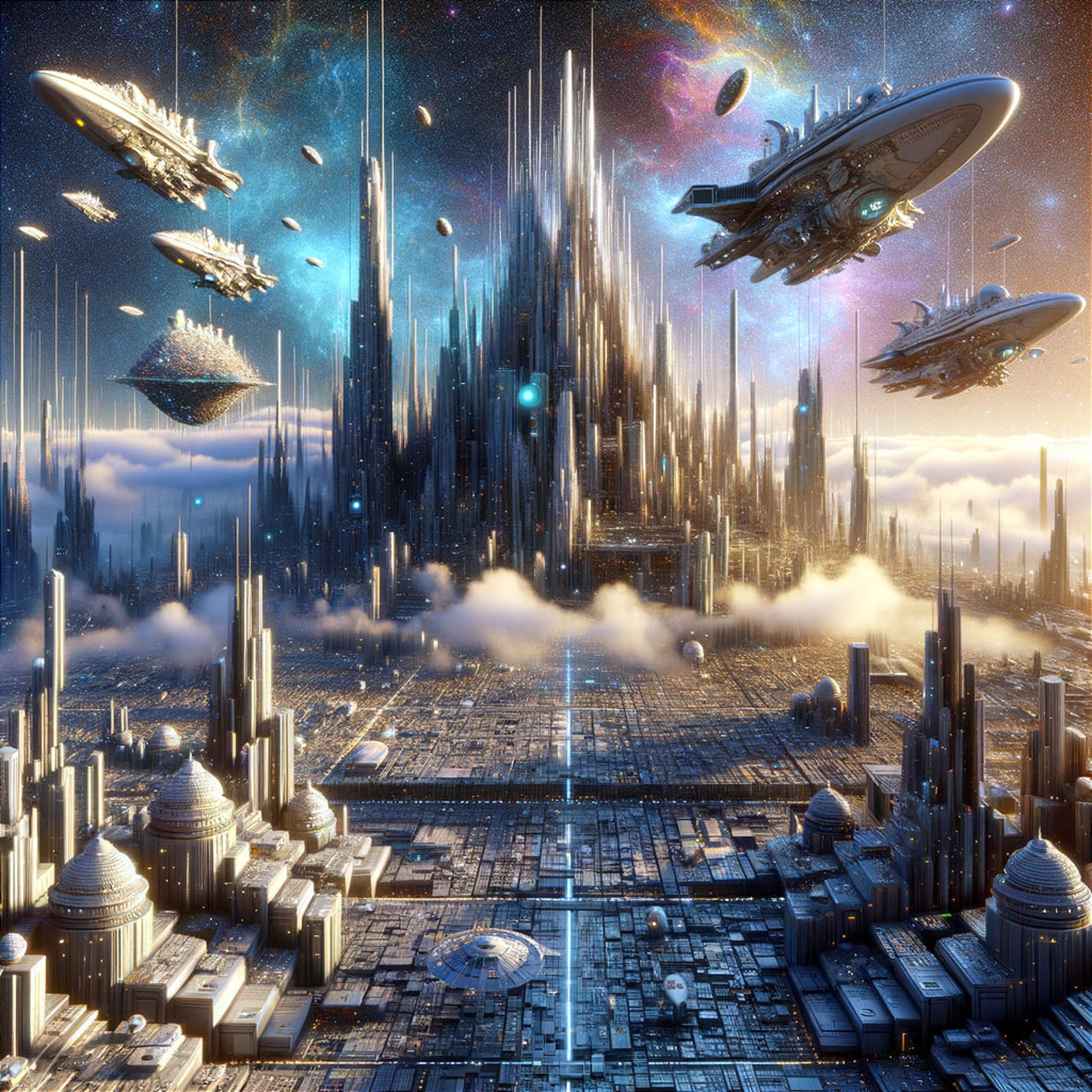 Бесплатное фото Космичекие войны