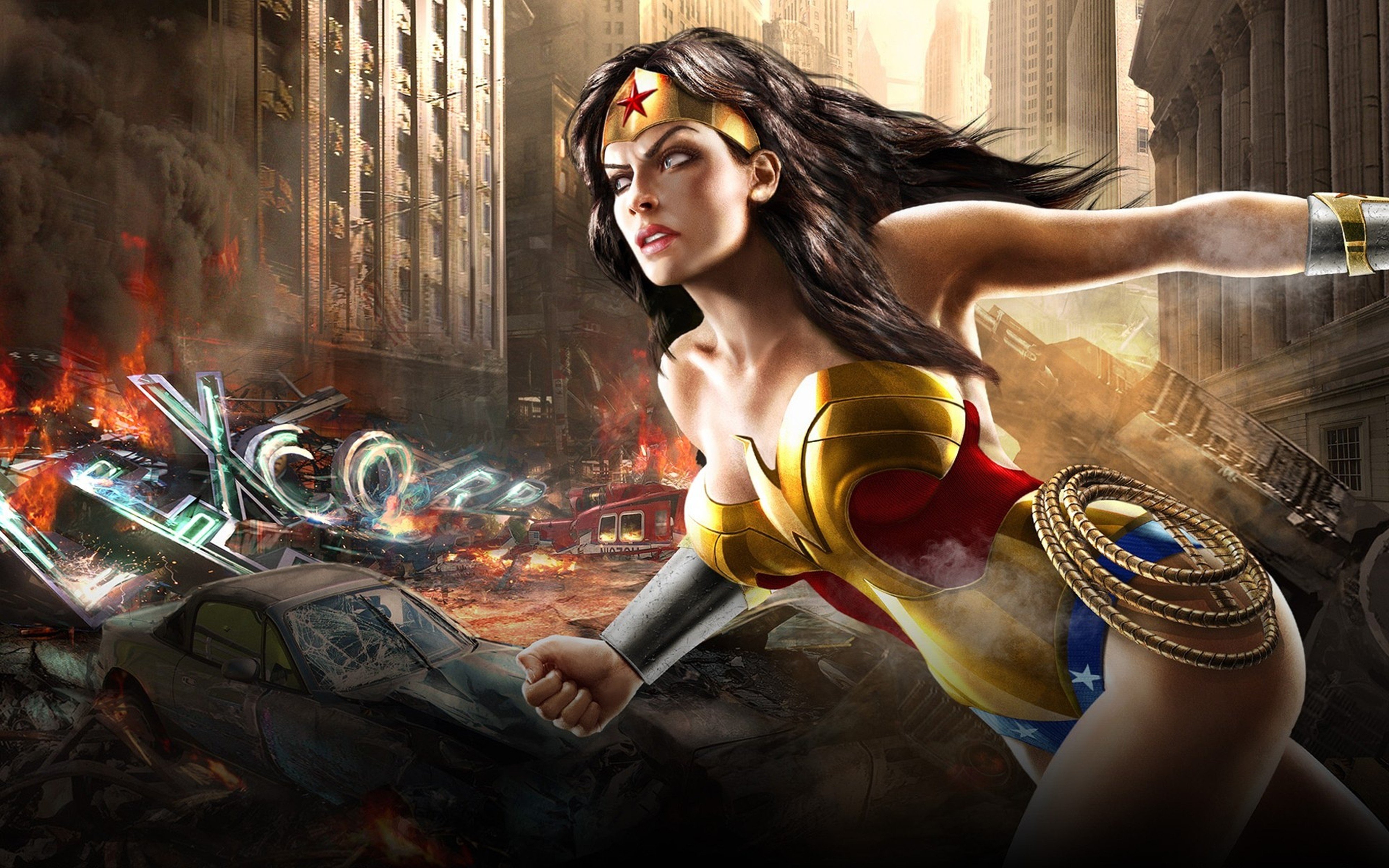 Wallpapers Amazon comics Diana on the desktop