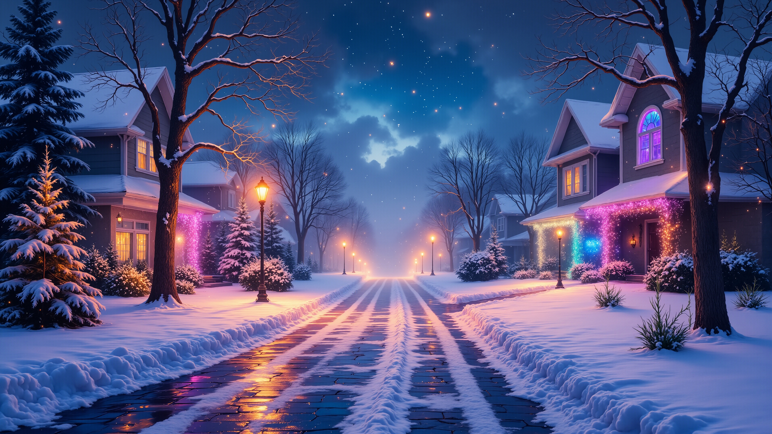 Бесплатное фото Зимний Новый год