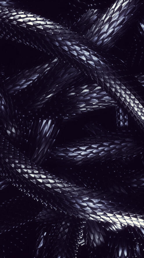 Бесплатное фото Черная змеиная чешуя