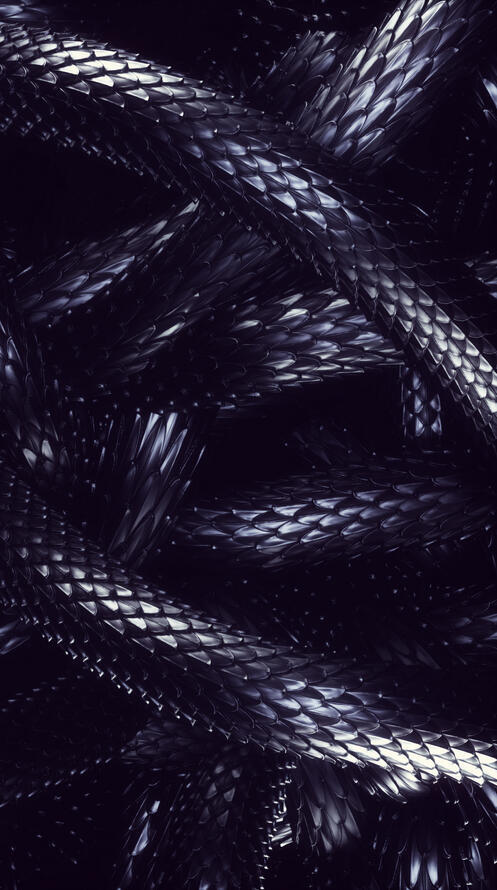 Бесплатное фото Черная змеиная чешуя