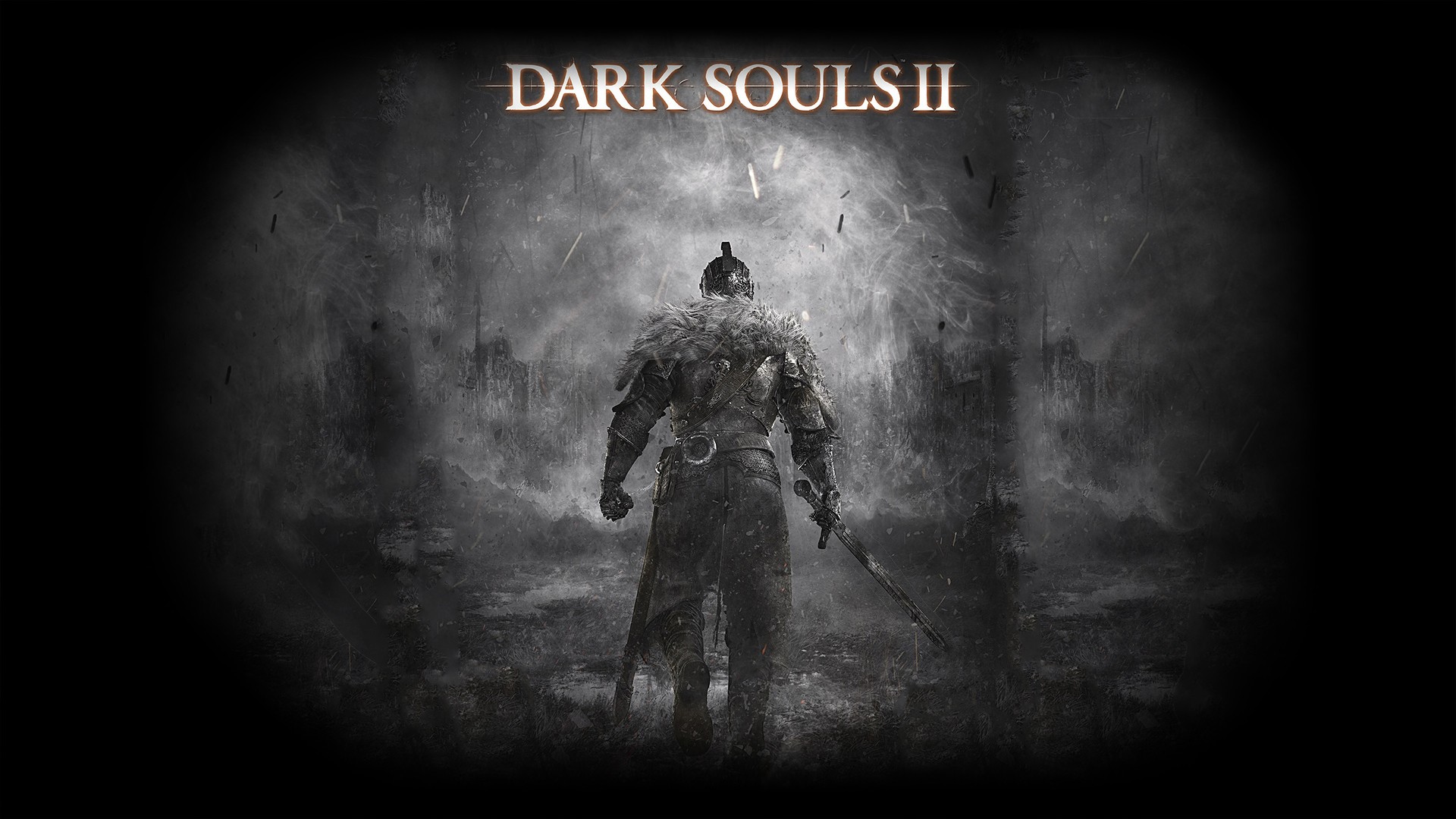 Wallpapers video games monochrome Dark Souls II on the desktop