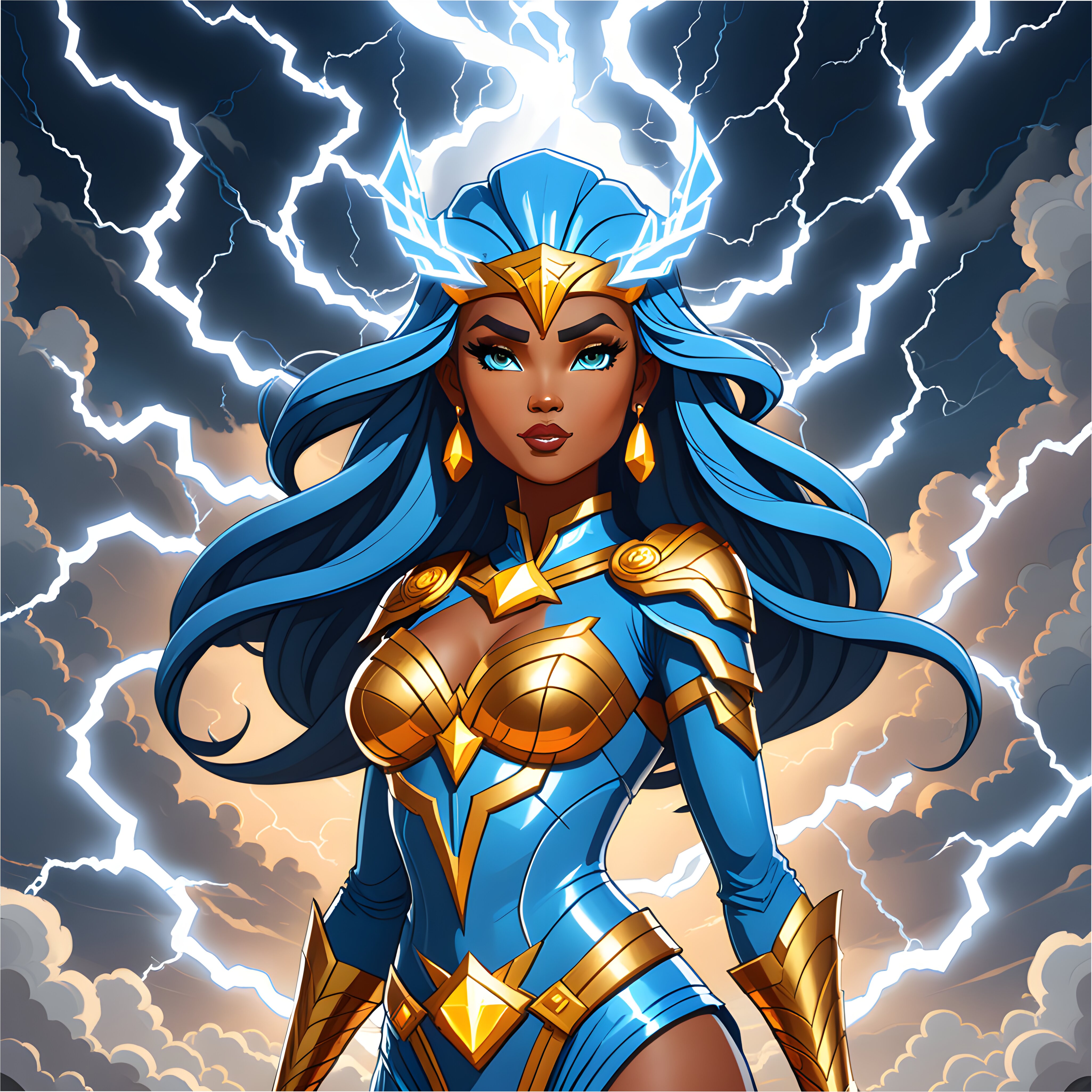 Free photo Goddess of Thunder