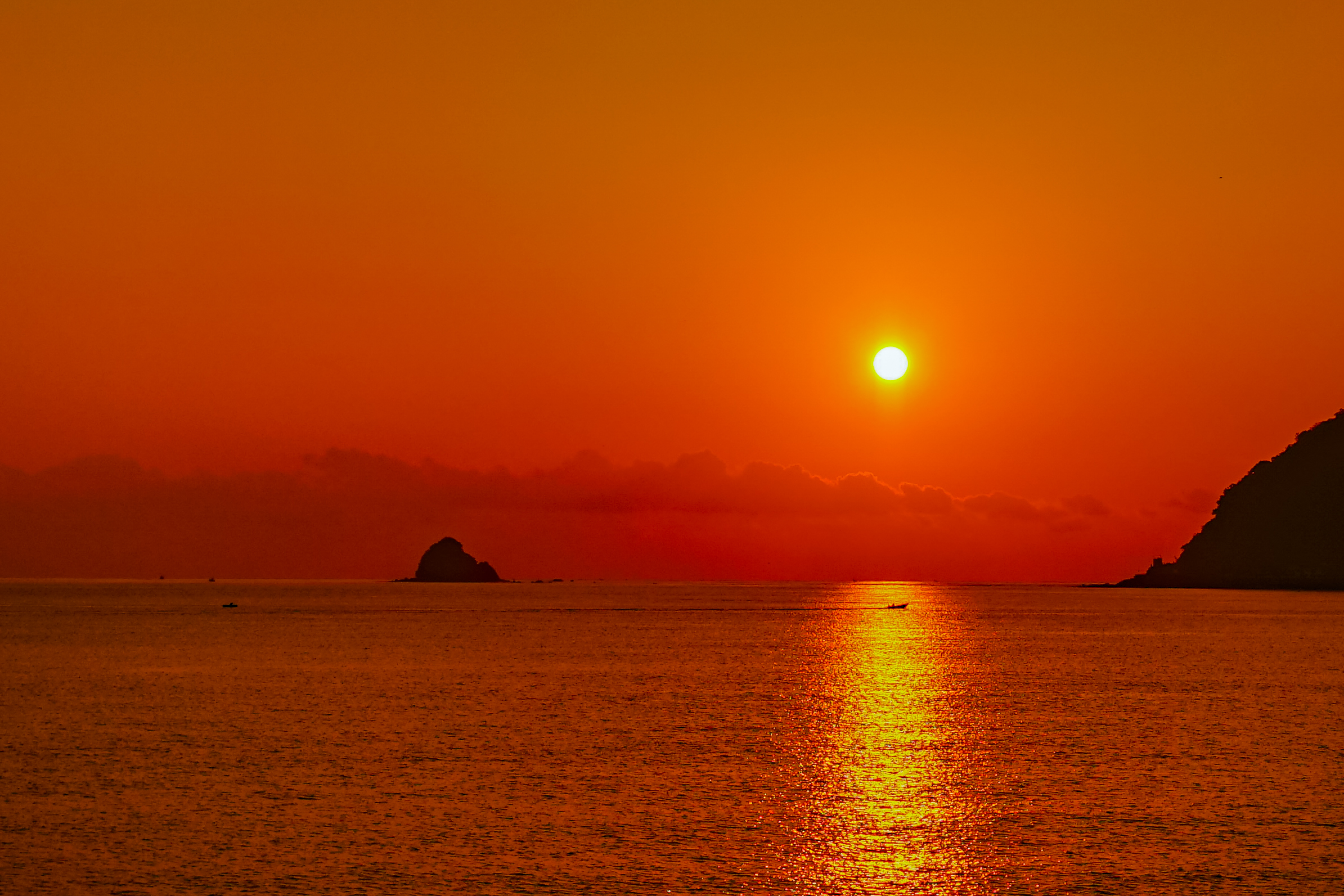 桌面上的壁纸海 海岸 视野