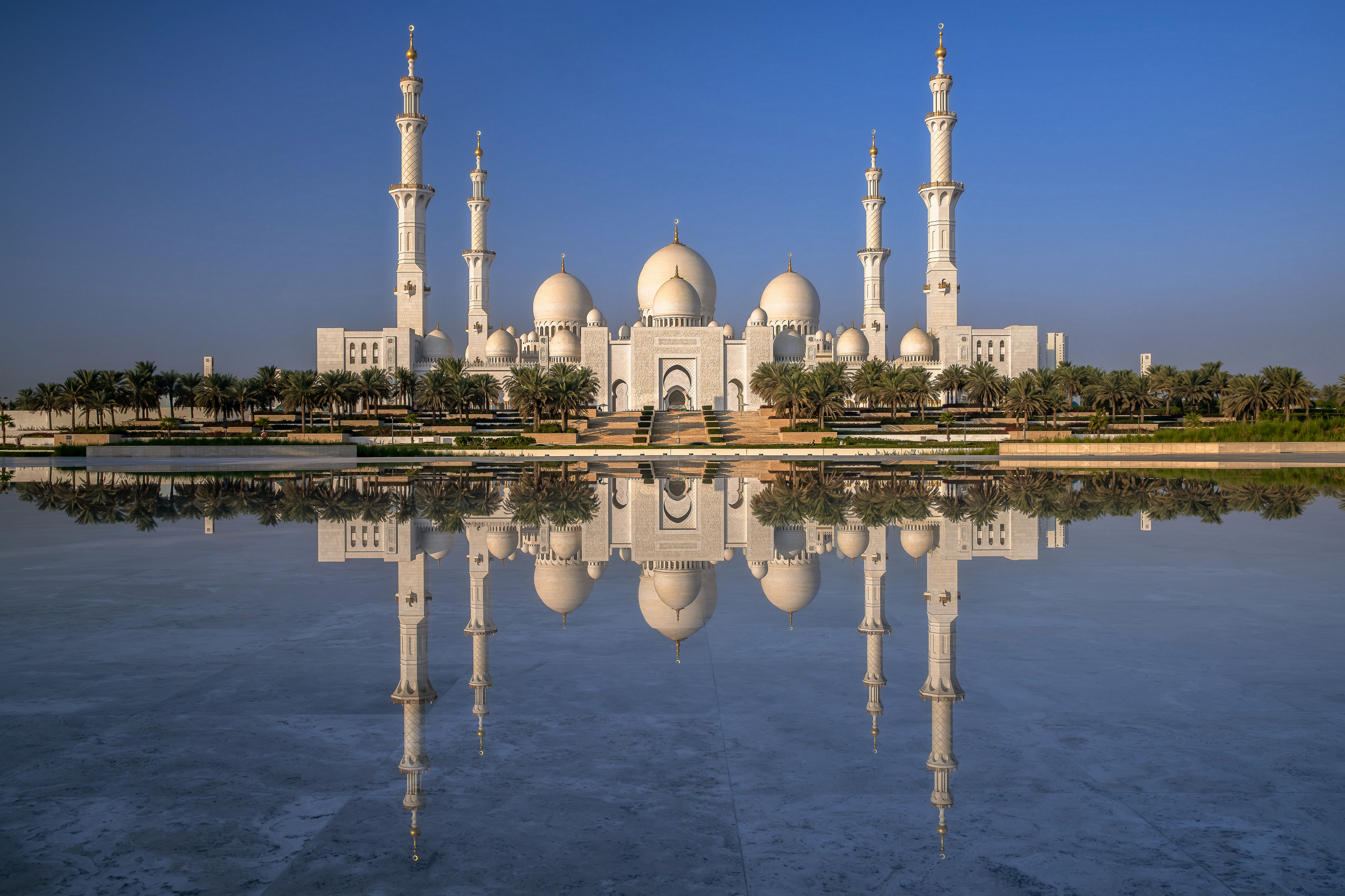Free photo Sheikh Zayed Grand Mosque
