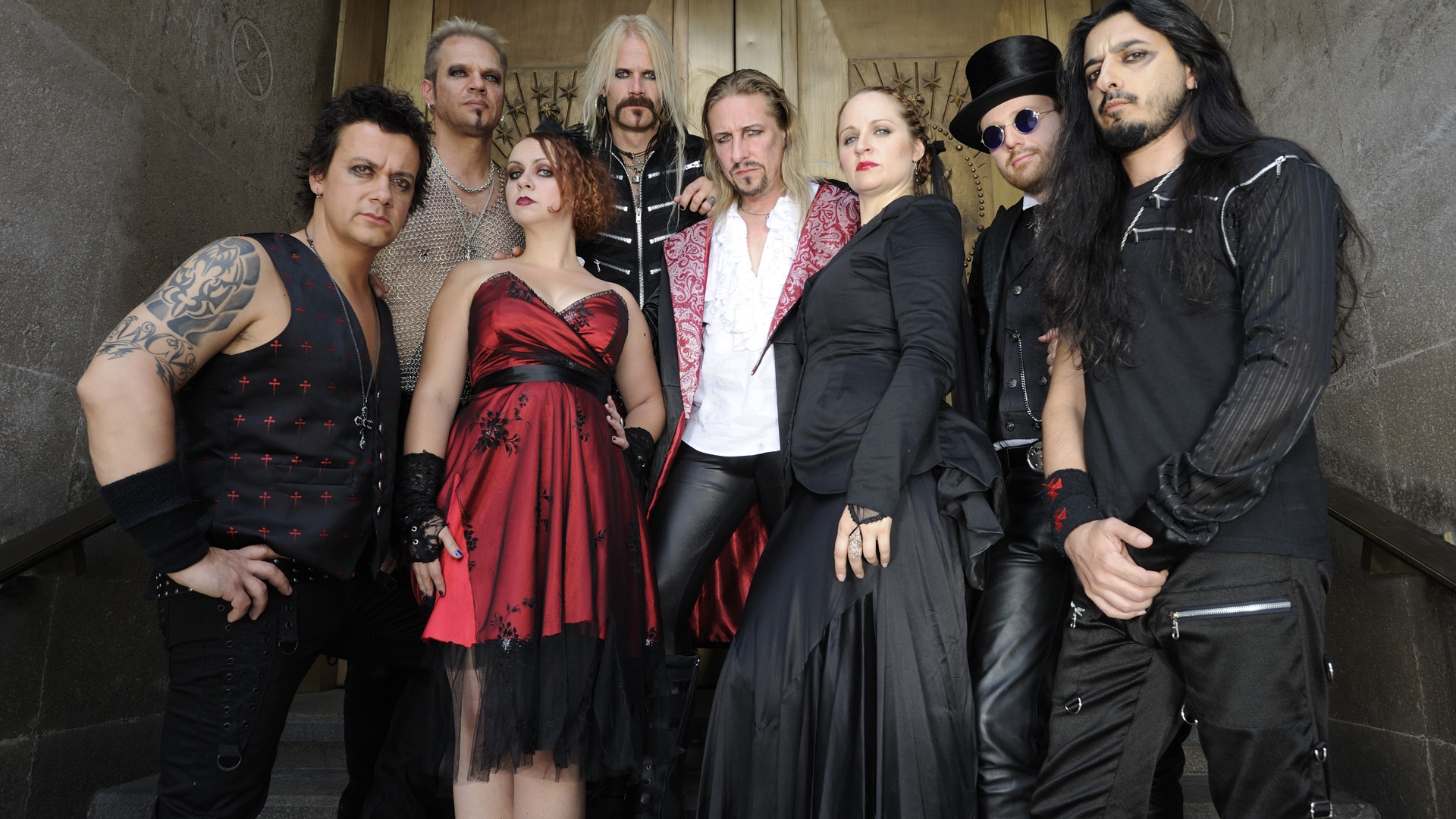 Wallpapers therion band girls on the desktop