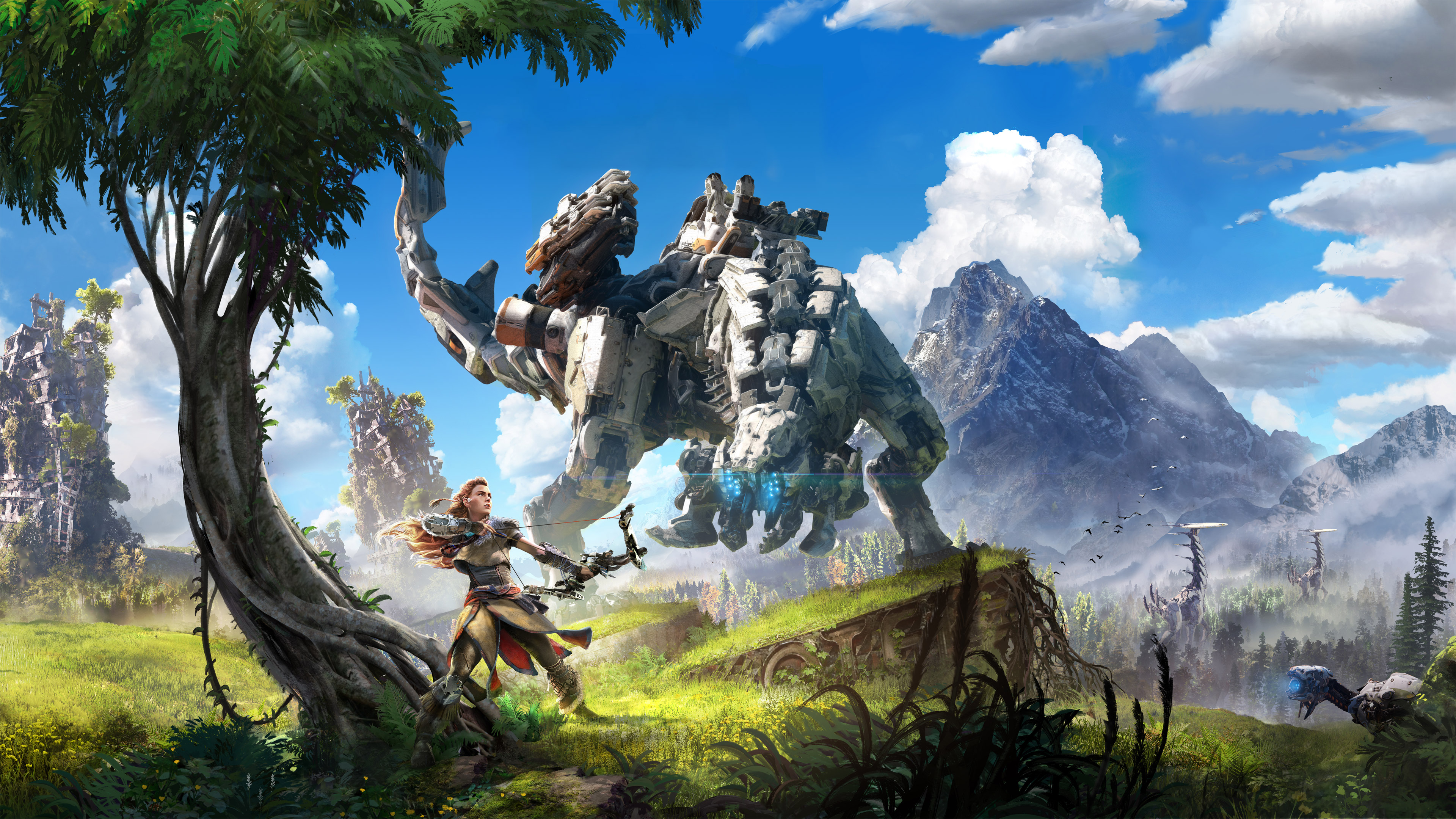 Wallpapers Horizon Zero Dawn Xbox games artwork on the desktop