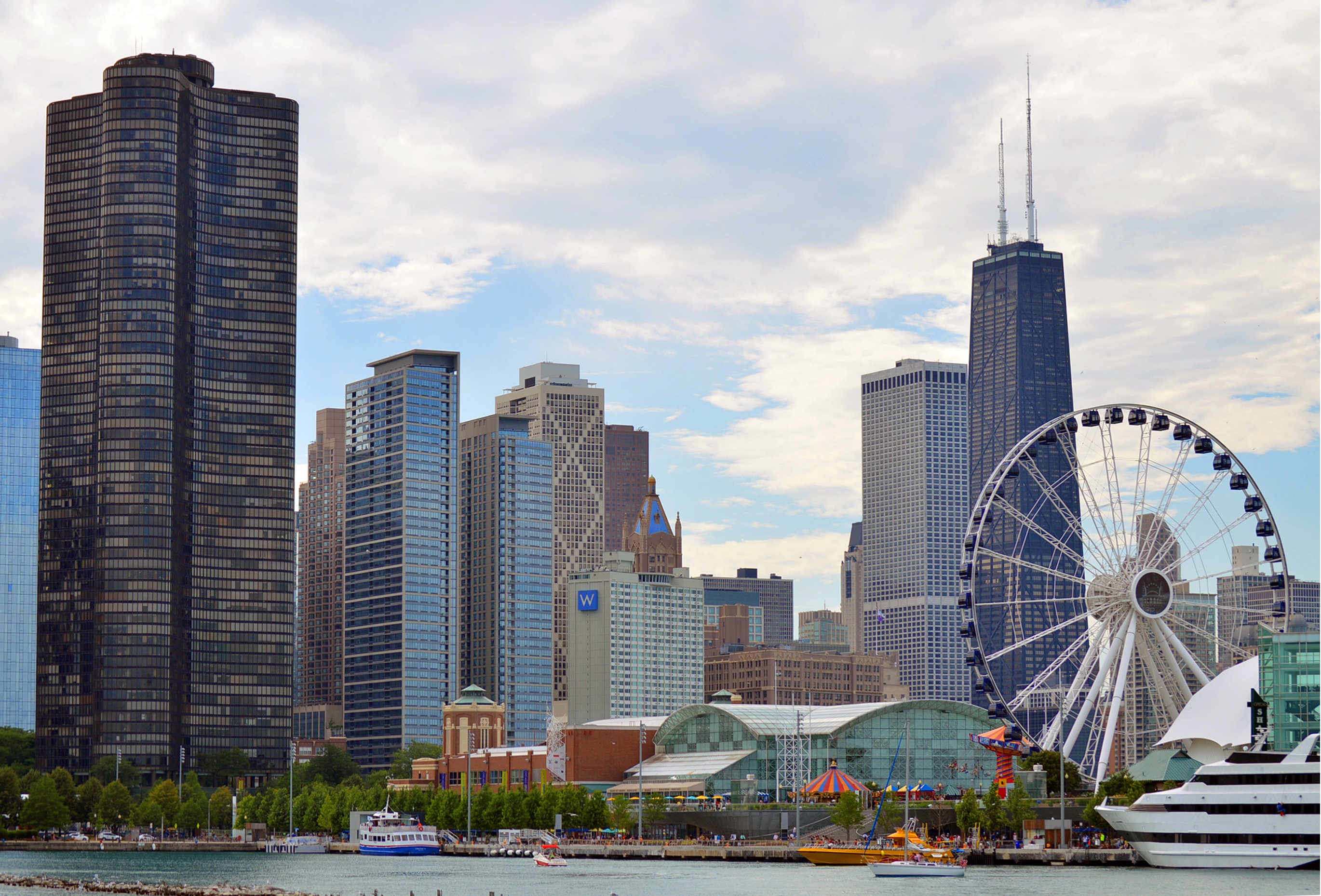 Free photo Ferris wheel in the United States