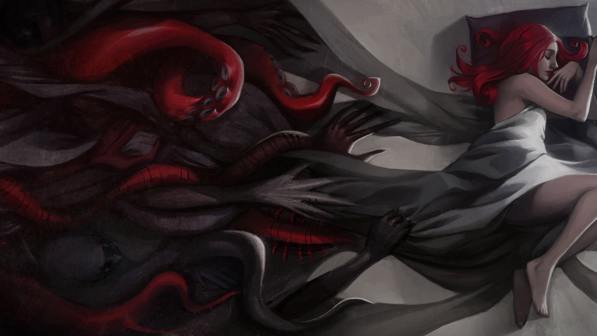 桌面上的壁纸艺术品 作为 幻想艺术