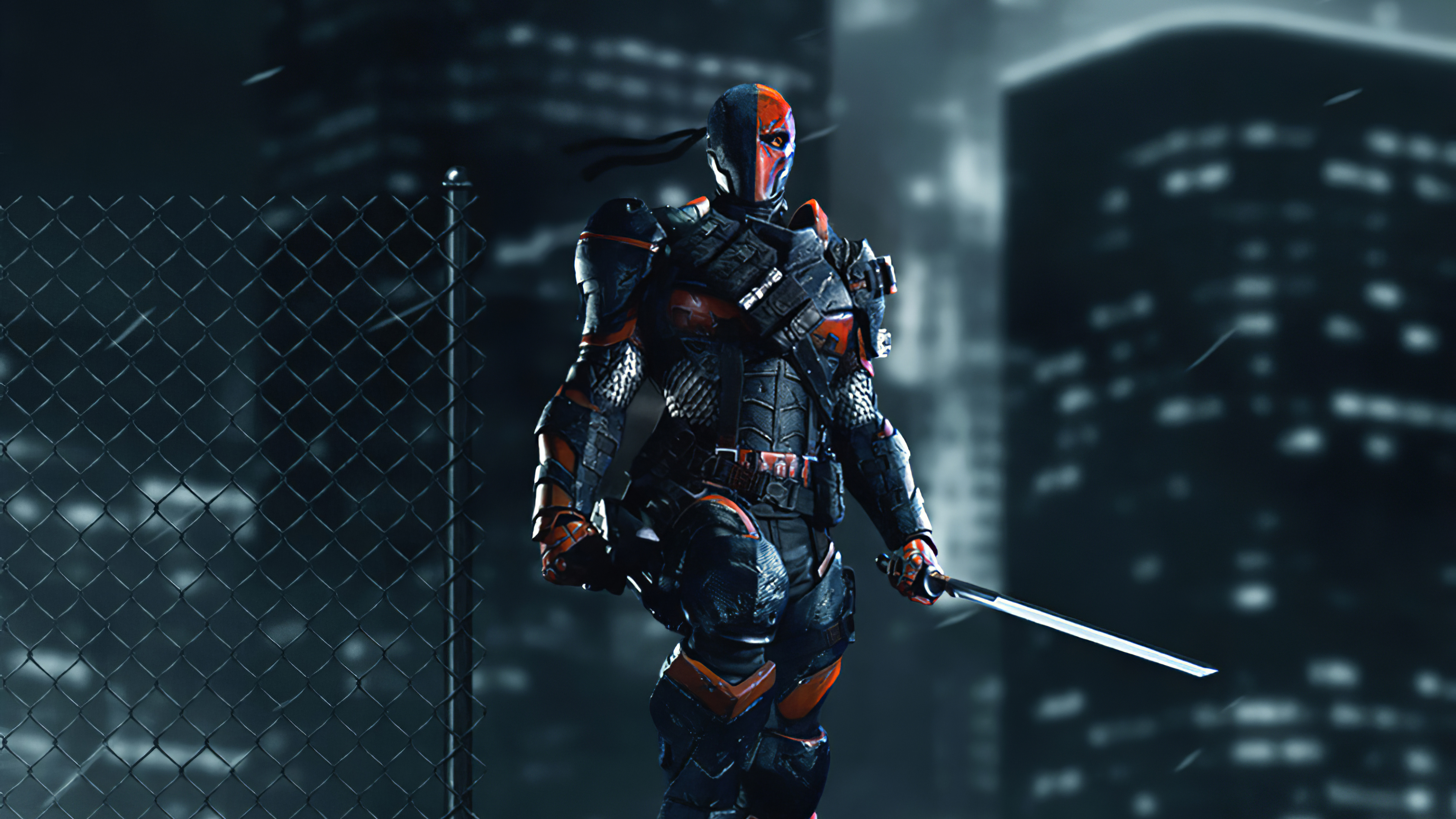 Deathstroke with a Sword