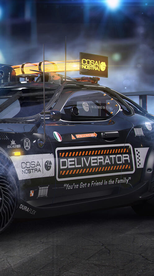 Обои автомобили фантастика художника на рабочий стол