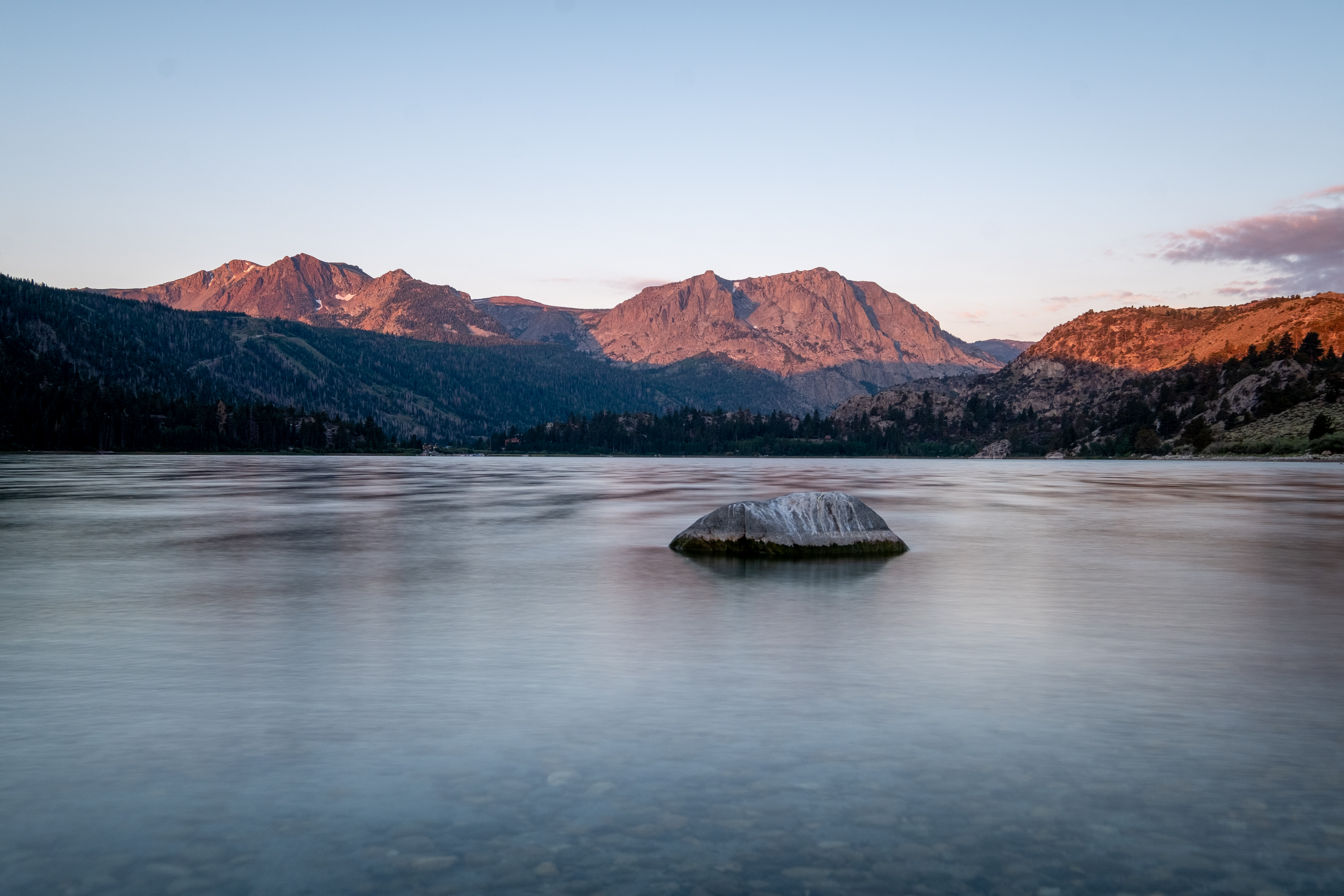 Wallpapers California lake mountains on the desktop