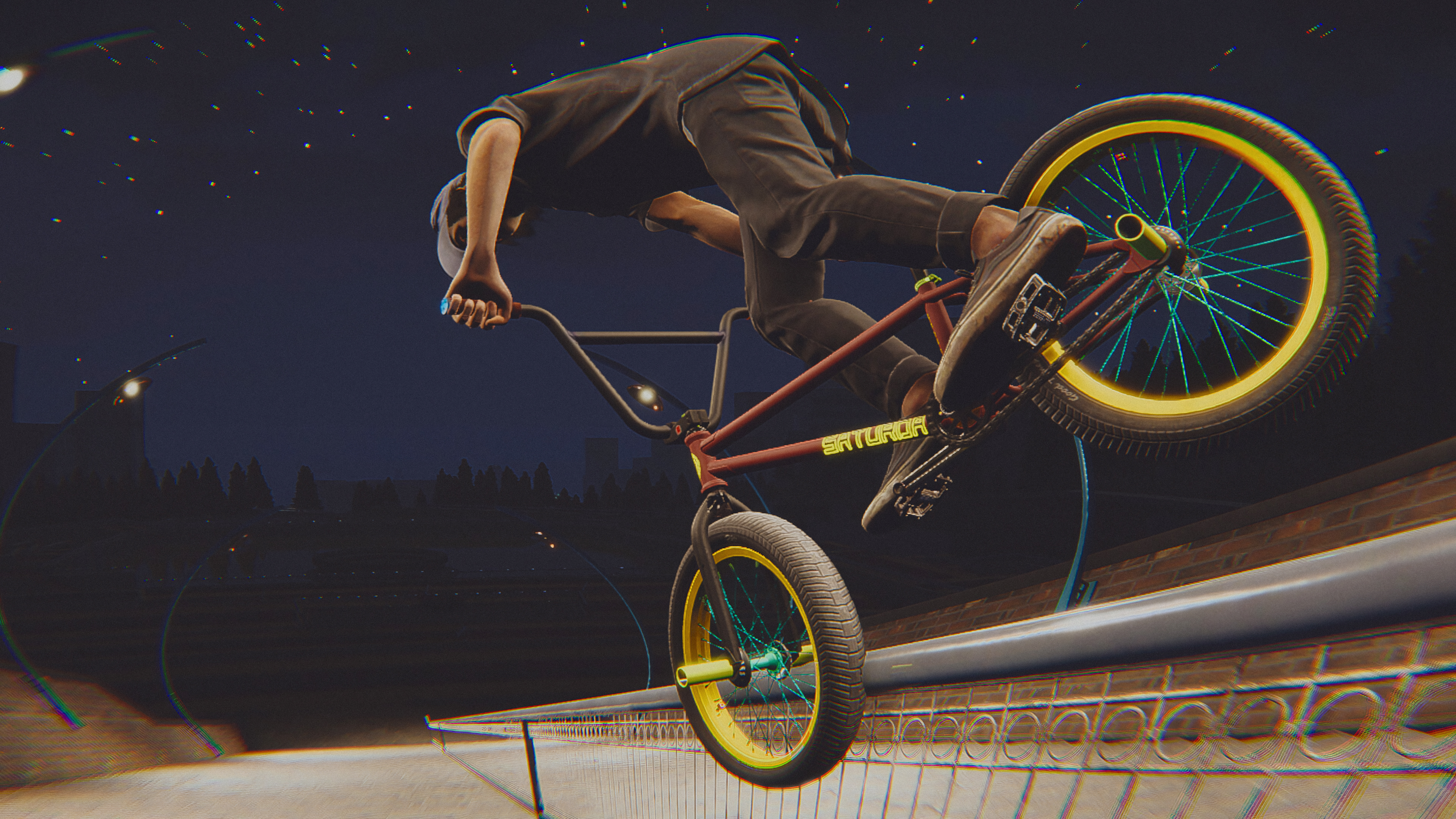 Бесплатное фото Симулятор BMX Streets