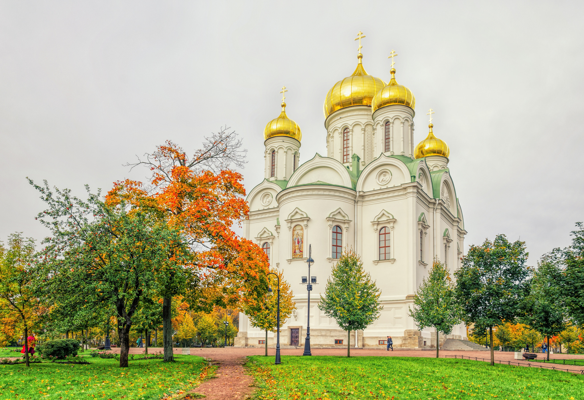 Бесплатное фото Свято-Екатерининский собор в Царском Се